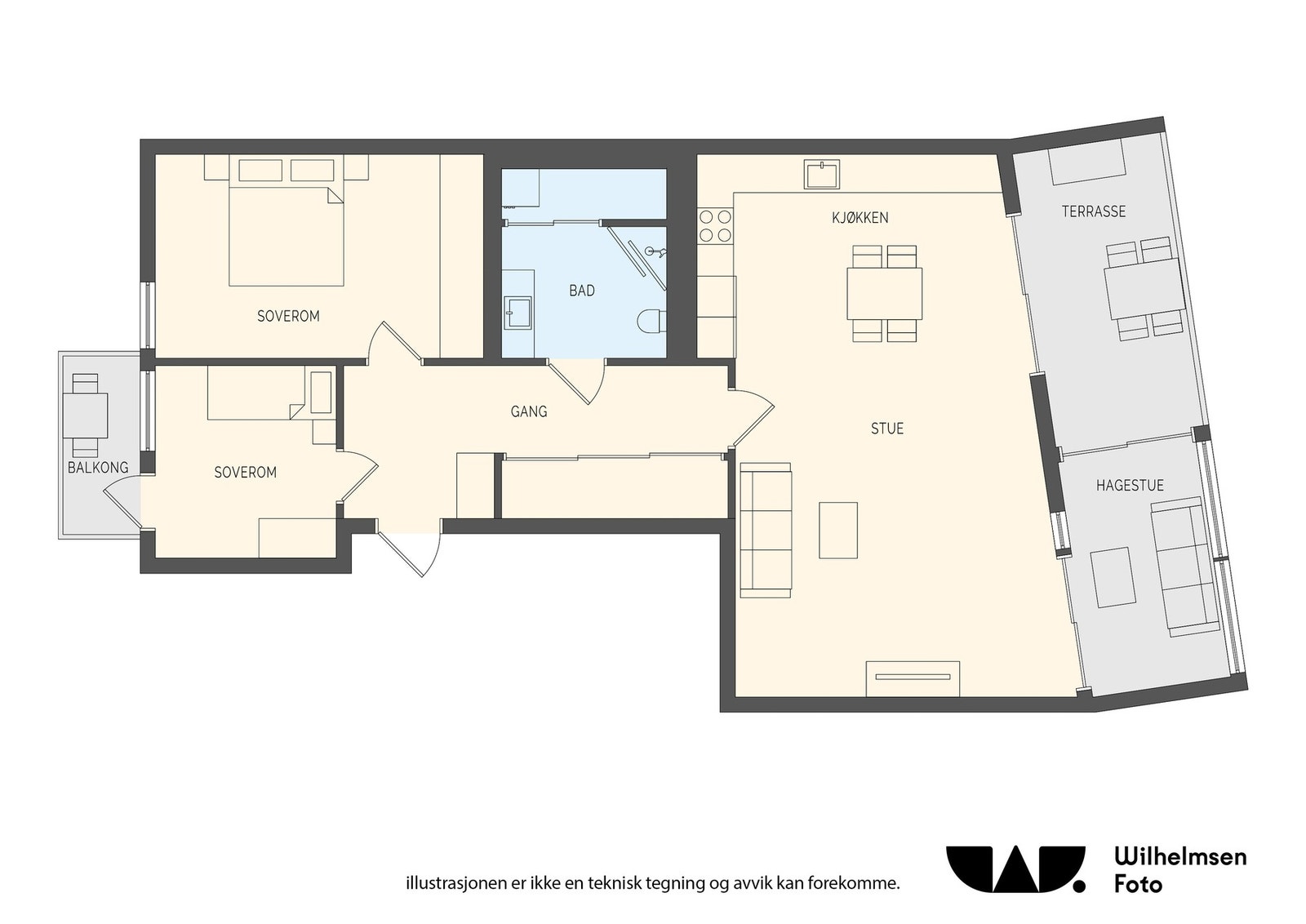 - Planløsning - Galleribilde