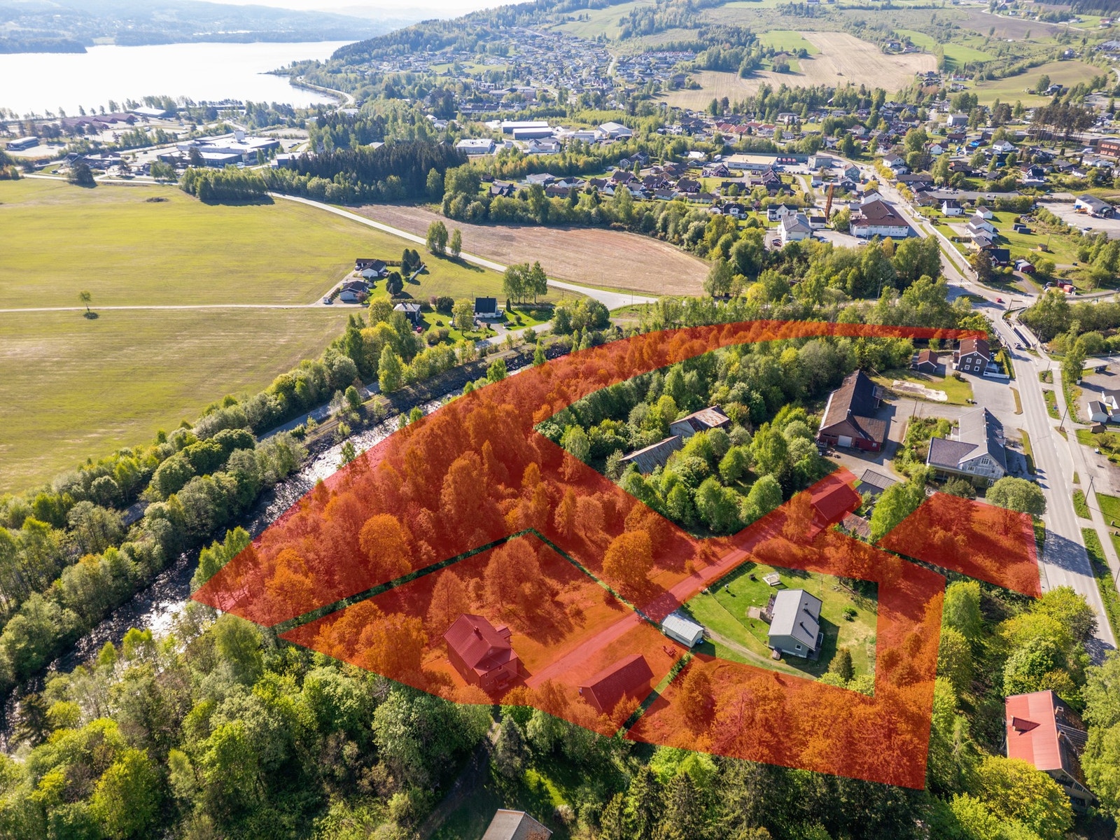 Skisser over eiendommene (3 gårds- og bruksnummer) Galleribilde