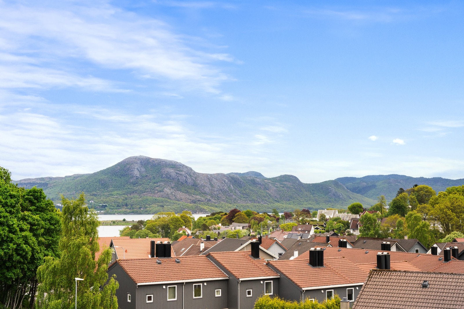 Nydelig utsikt over Gandsfjorden. Galleribilde