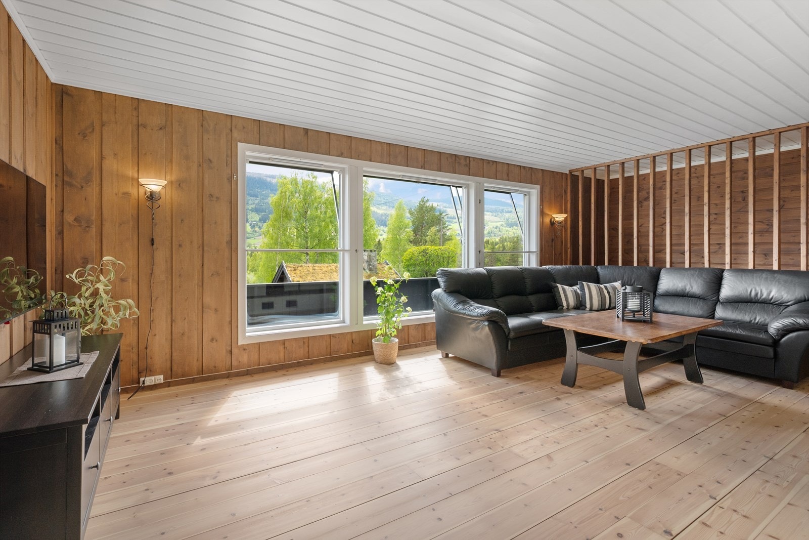 Heltregulv gir en lun følelse. Galleribilde