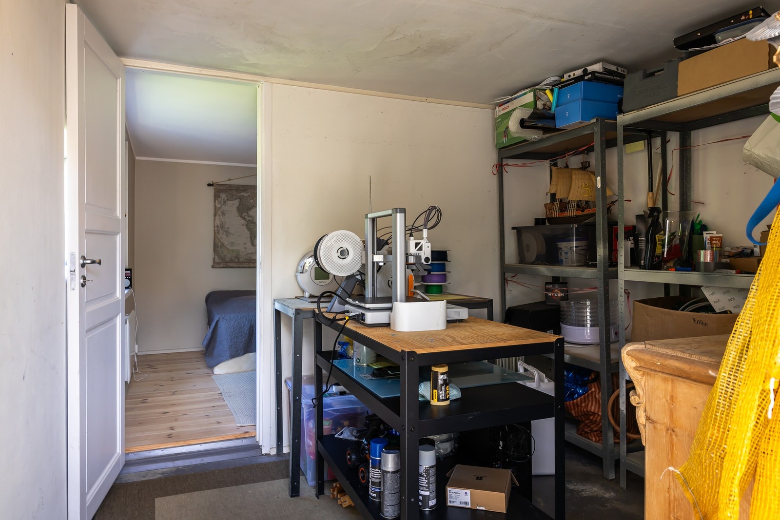 Arbeidsrom og gjesterom Galleribilde