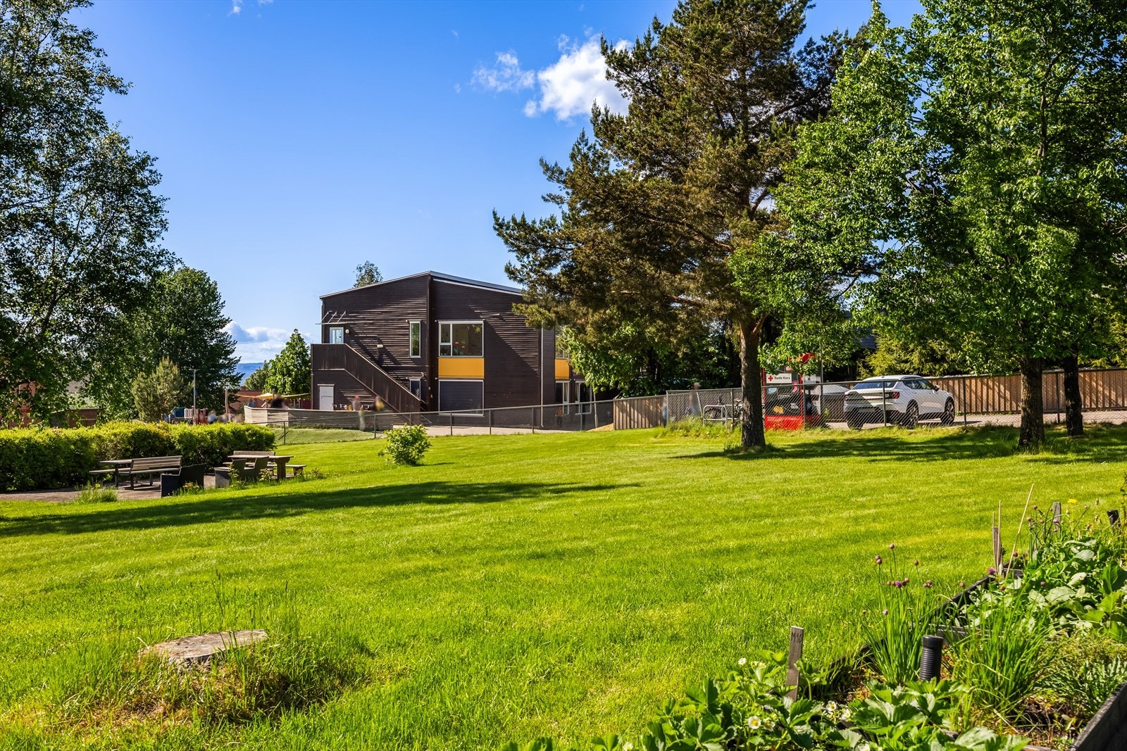 Store og frodige grøntarealer. Galleribilde