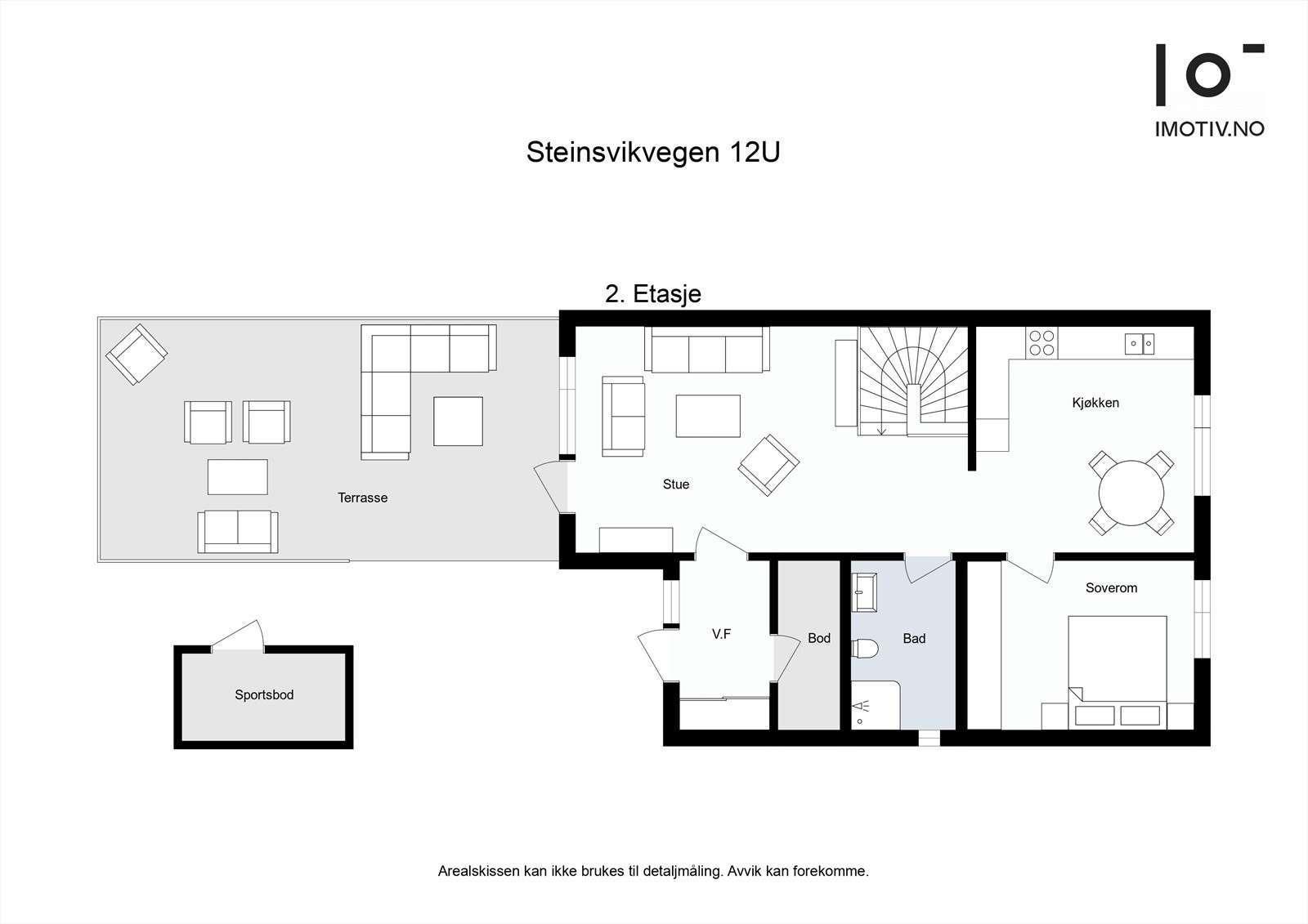 Planskisse 1. etasje Galleribilde