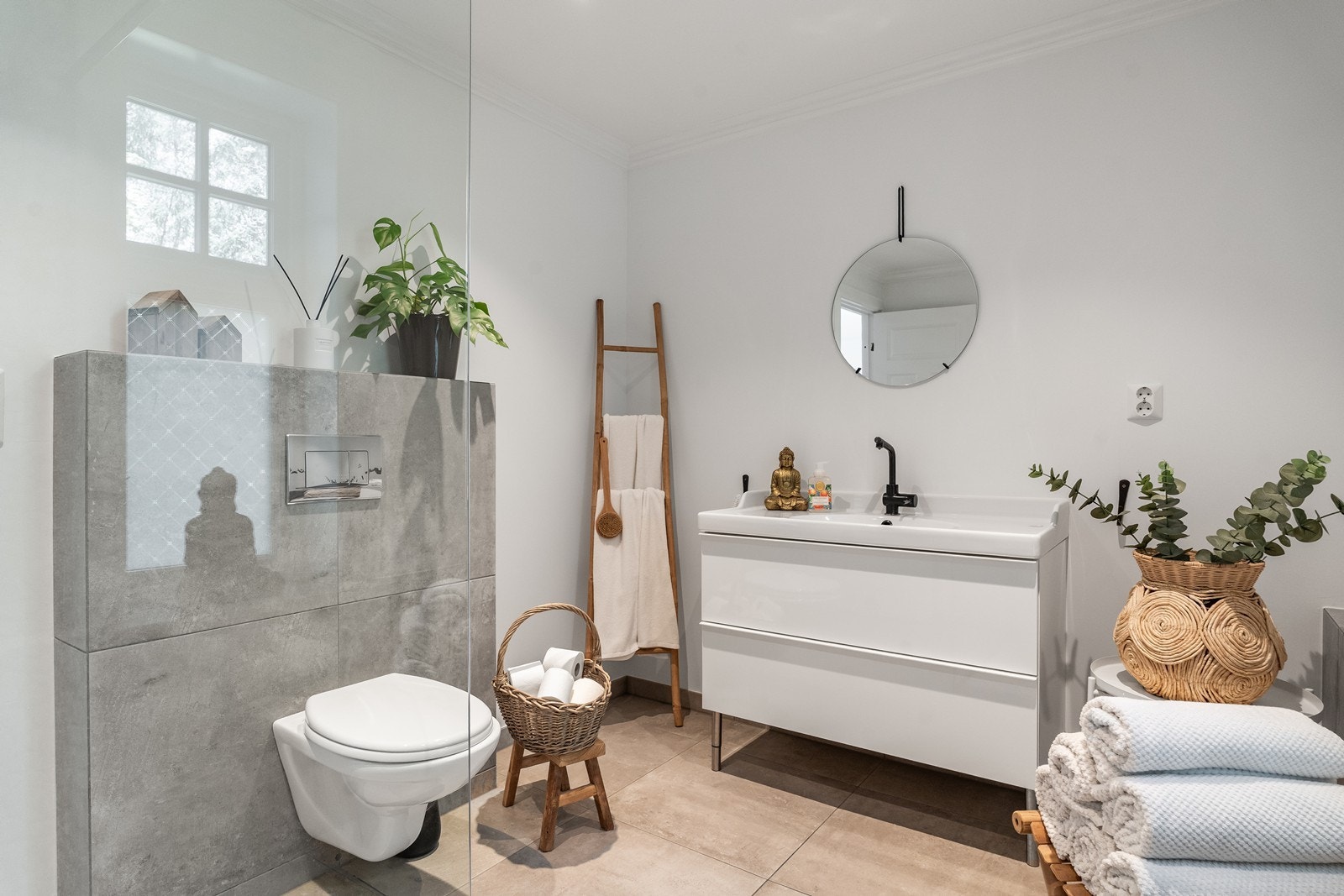 Det er varmekabler i gulv. Galleribilde
