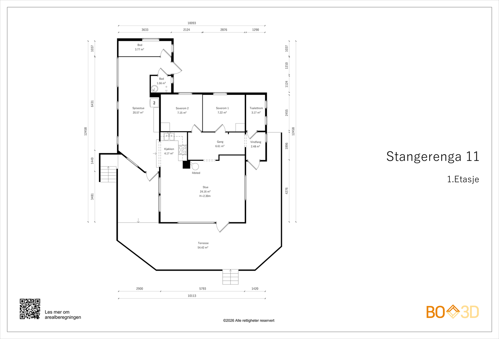 Planskissen er veiledende. Galleribilde