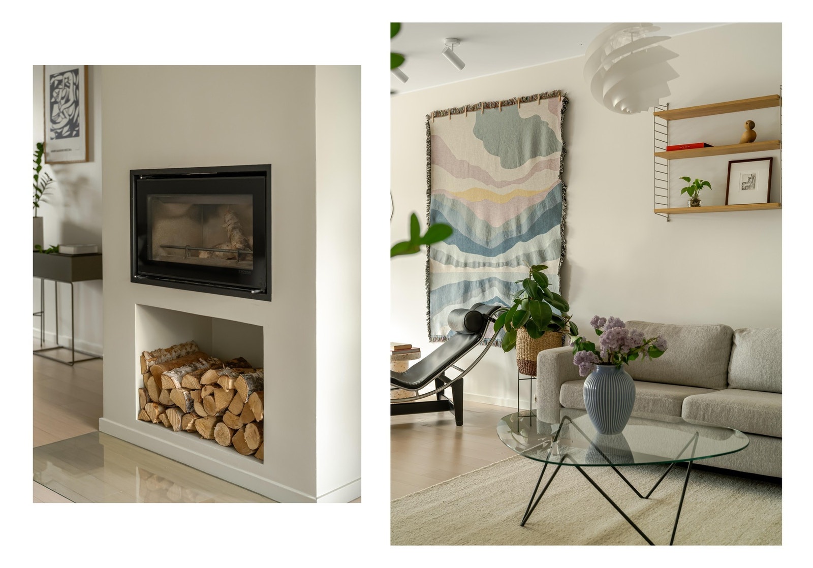 I stuen er det plass til stor sofagruppe med salongbord. Galleribilde