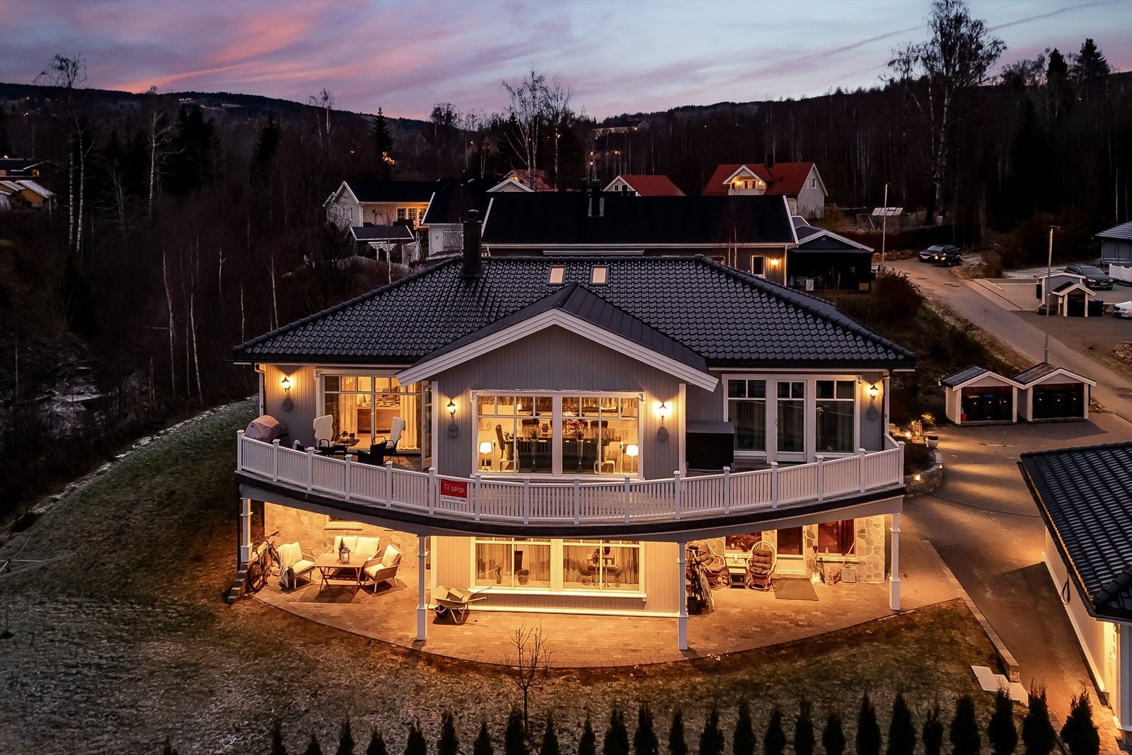 Velkommen til Stensbakkvegen 32! Fotograf: Reidar Valberg. Galleribilde