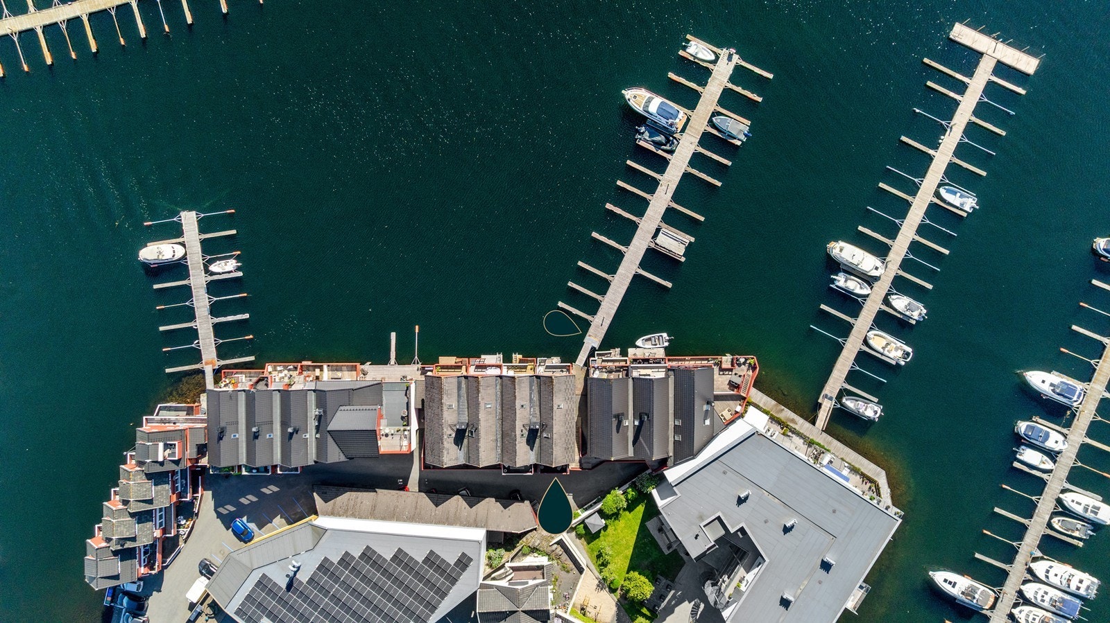 Dronebilde Galleribilde