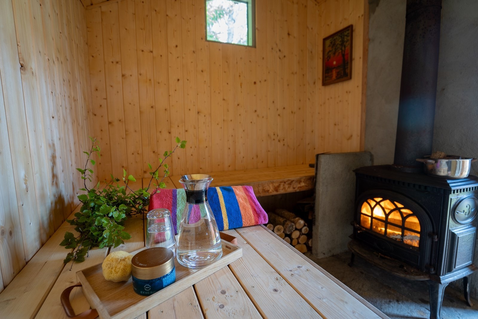 Romslig badstue Galleribilde