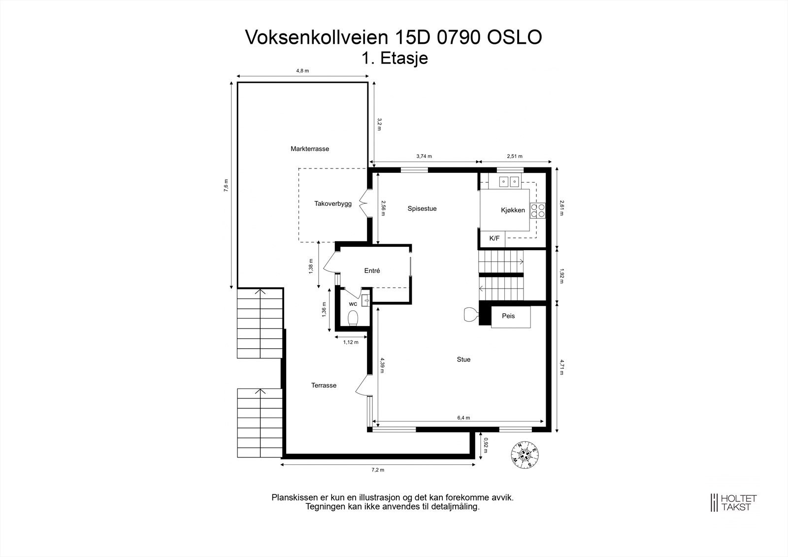 Plantegning - 1. etasje Galleribilde