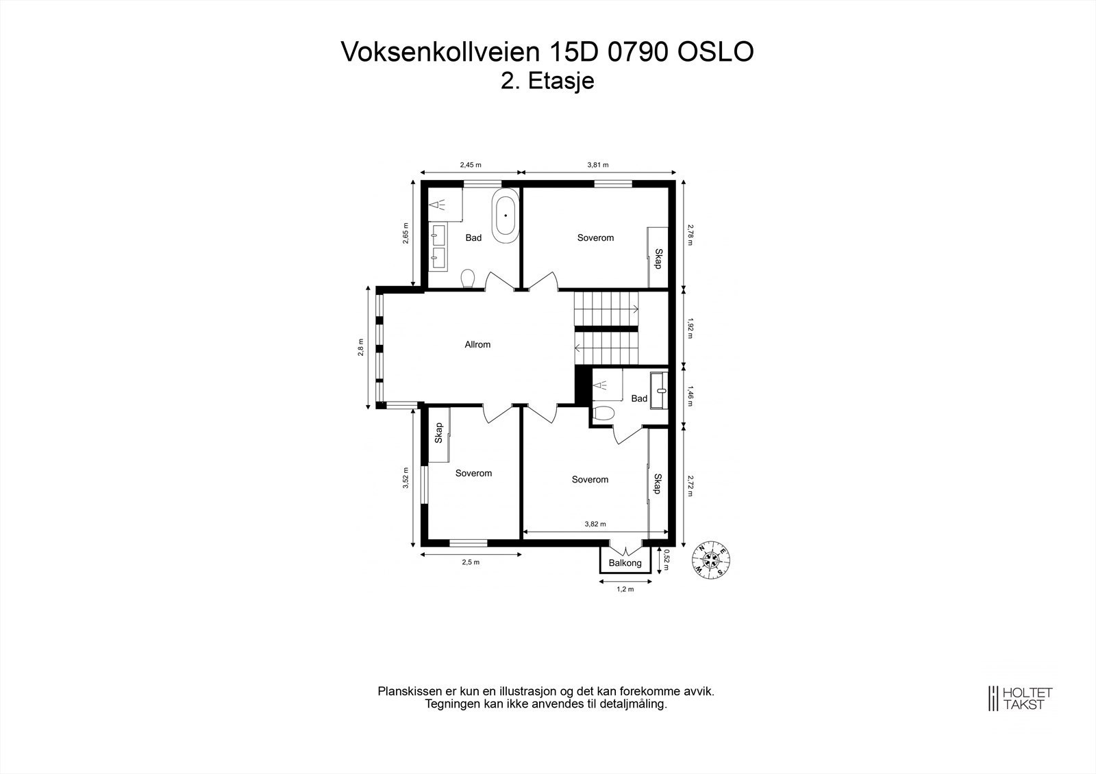Plantegning - 2. etasje Galleribilde