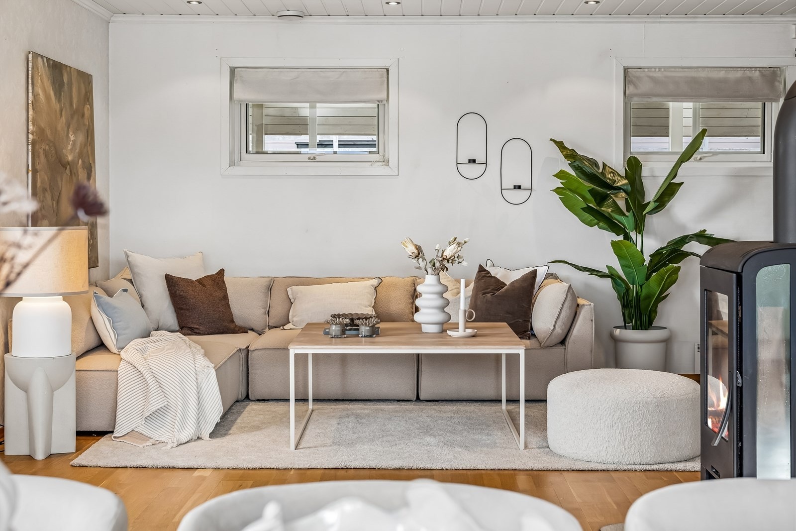 Vedovnen sørger for behagelig oppvarming ved kalde vintersdager. Galleribilde