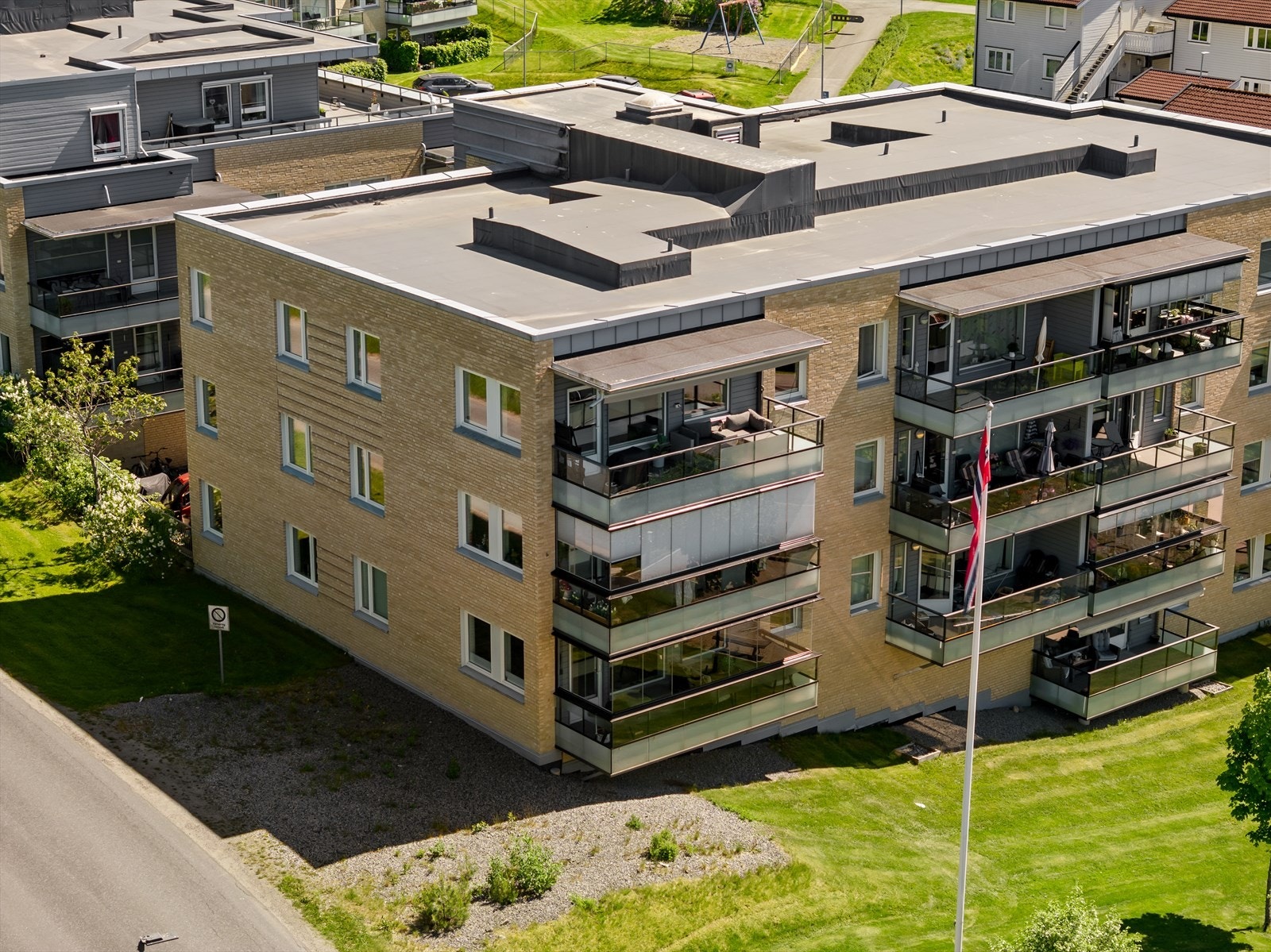 Nordbytunet Borettslag er et veletablert og rolig boligområde. Galleribilde