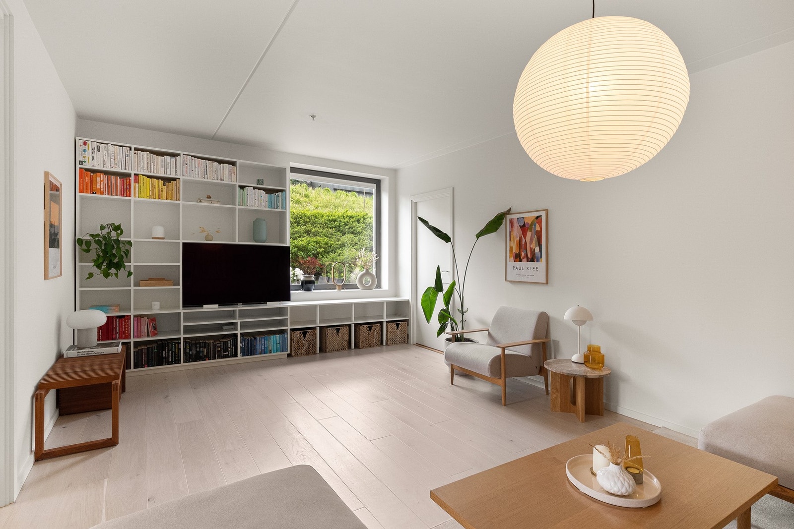 Hyggelig tv-stue. Galleribilde