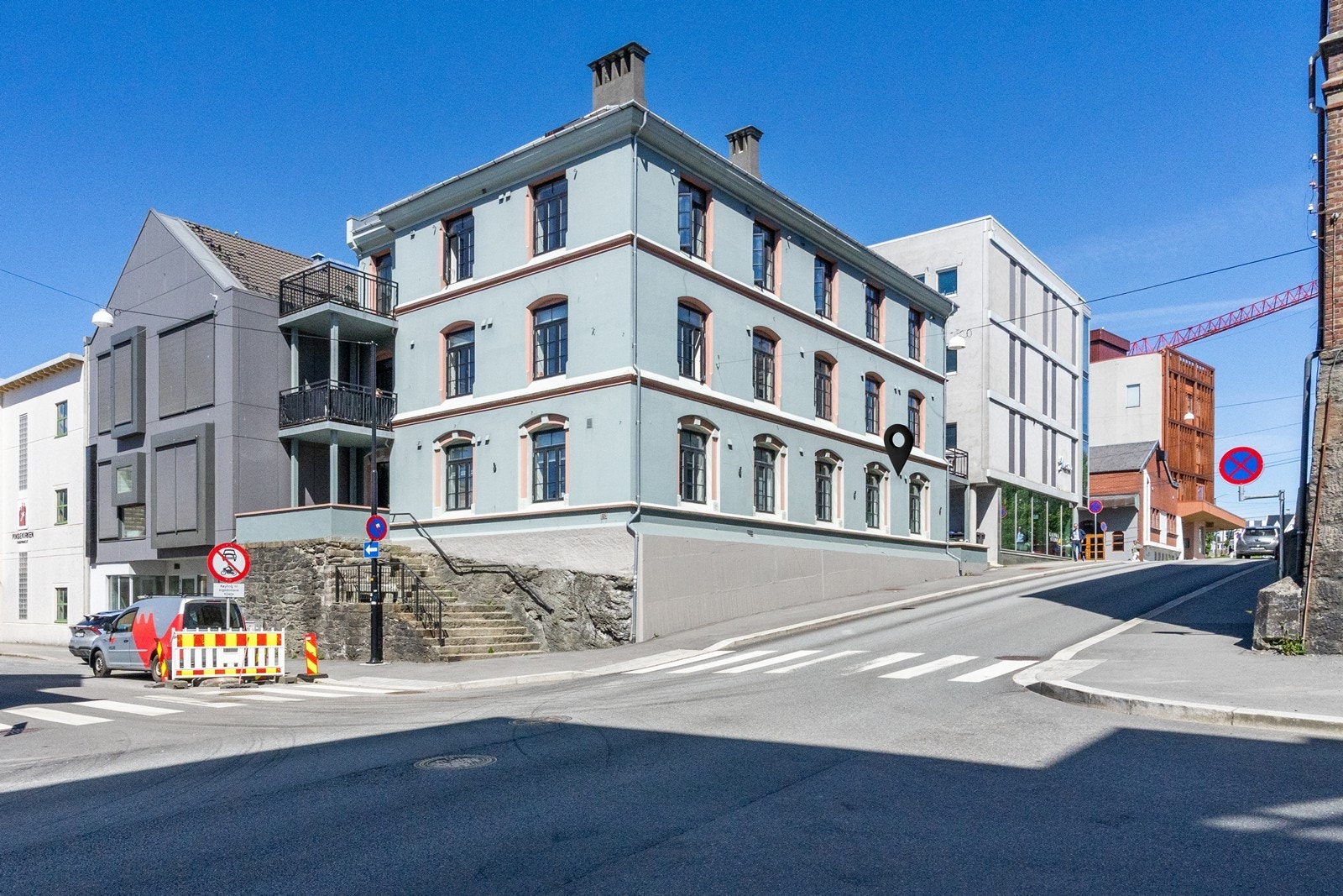 I prosjektet "Nye Stødden" bor en midt i hjerte av Haugesund med alt byen har å by på like utenfor dørterskelen. Galleribilde