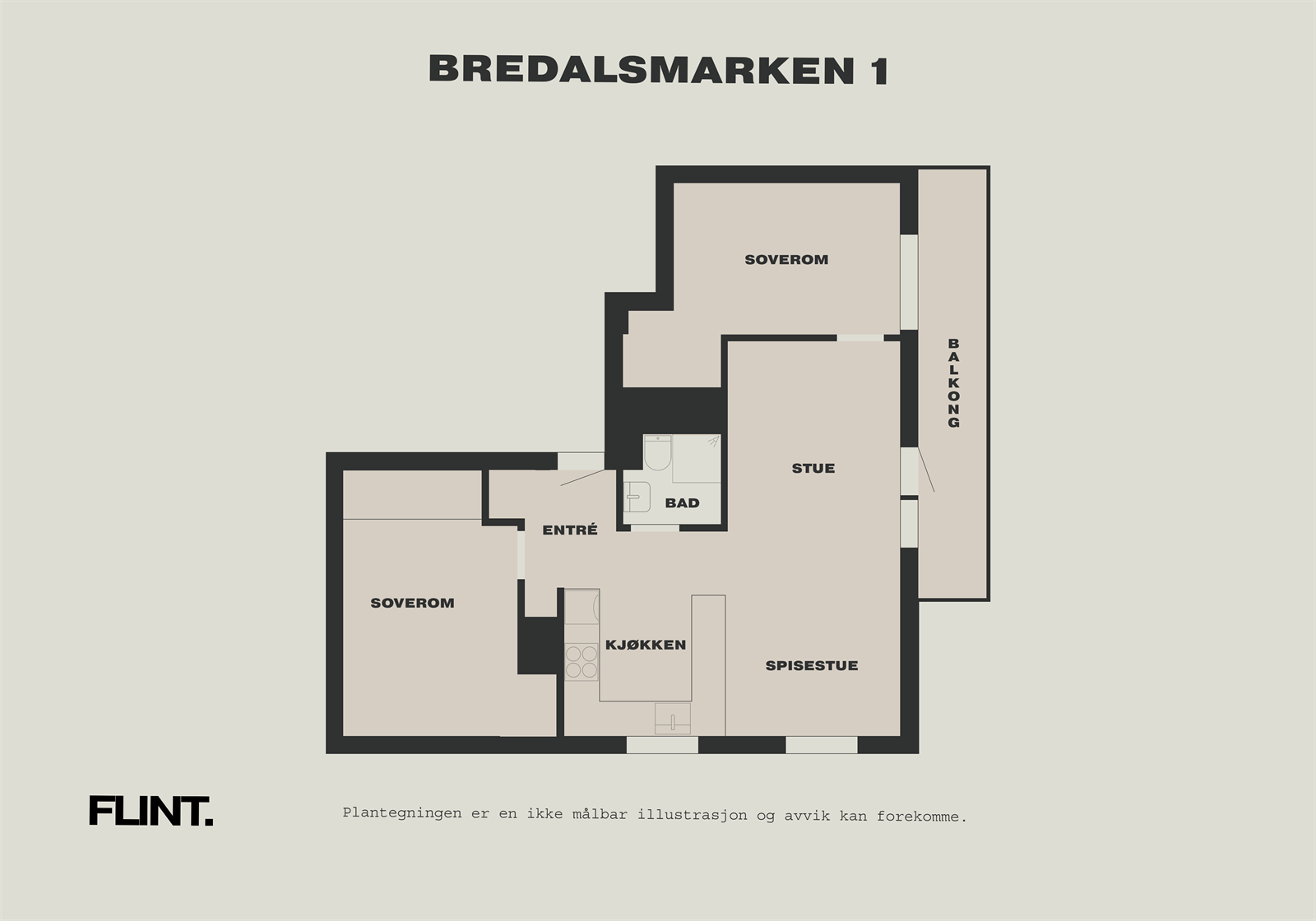 Planskisse Galleribilde
