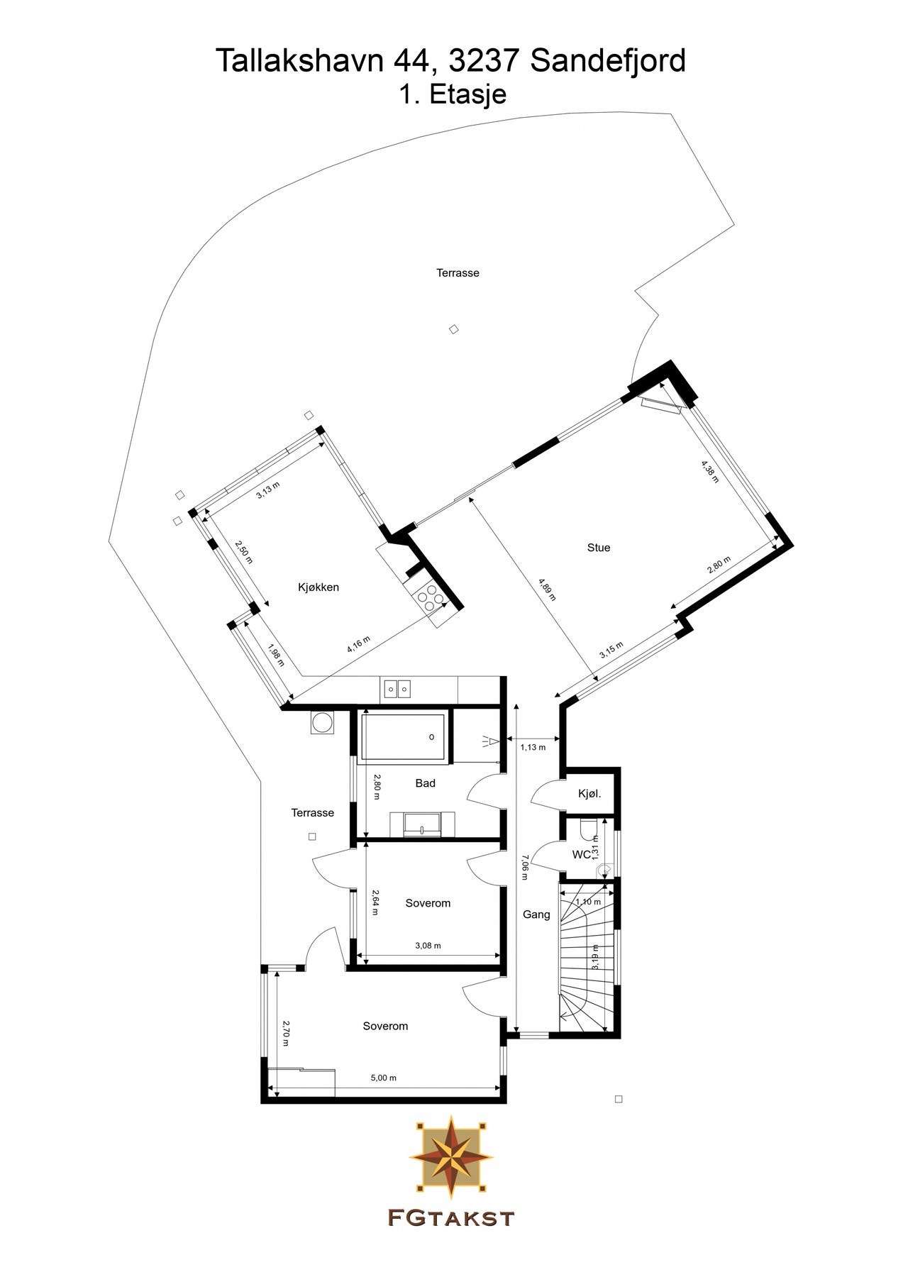 Gjør deg kjent med planløsningen Galleribilde