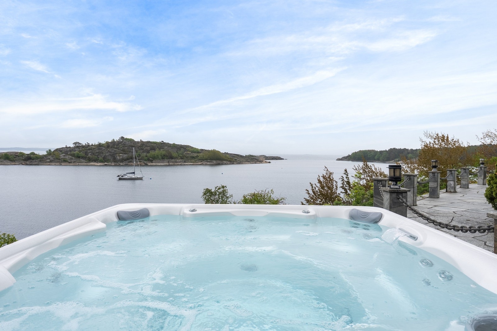 Boblebad med panoramautsikt! Galleribilde