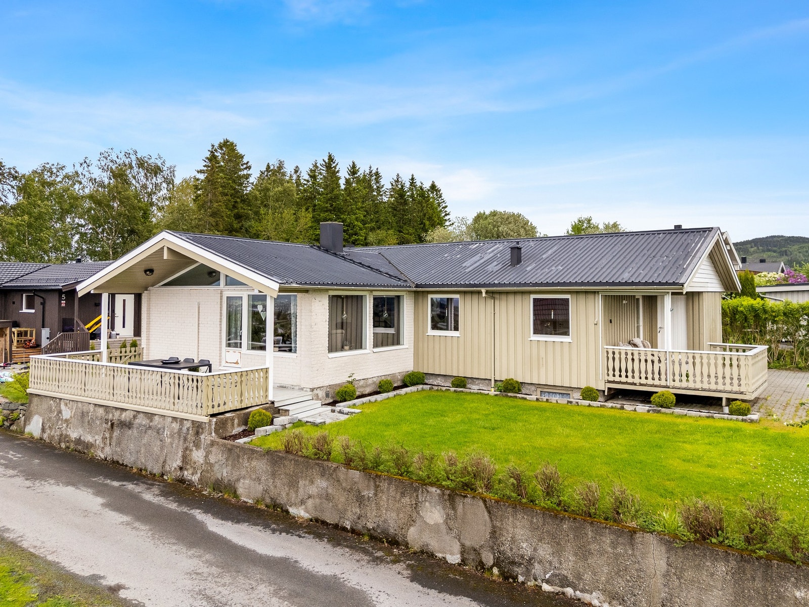 Enebolig med alt på et plan. Galleribilde