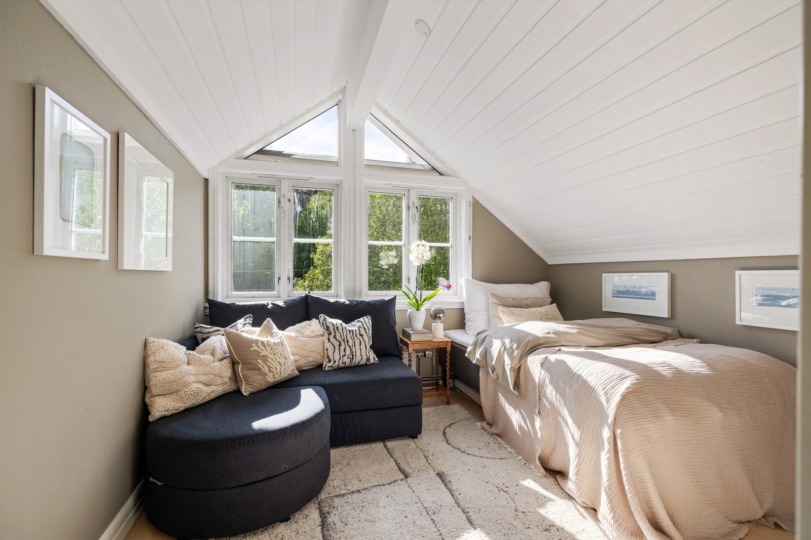 Øvrige soverom er av god størrelse (soverom 3) Galleribilde