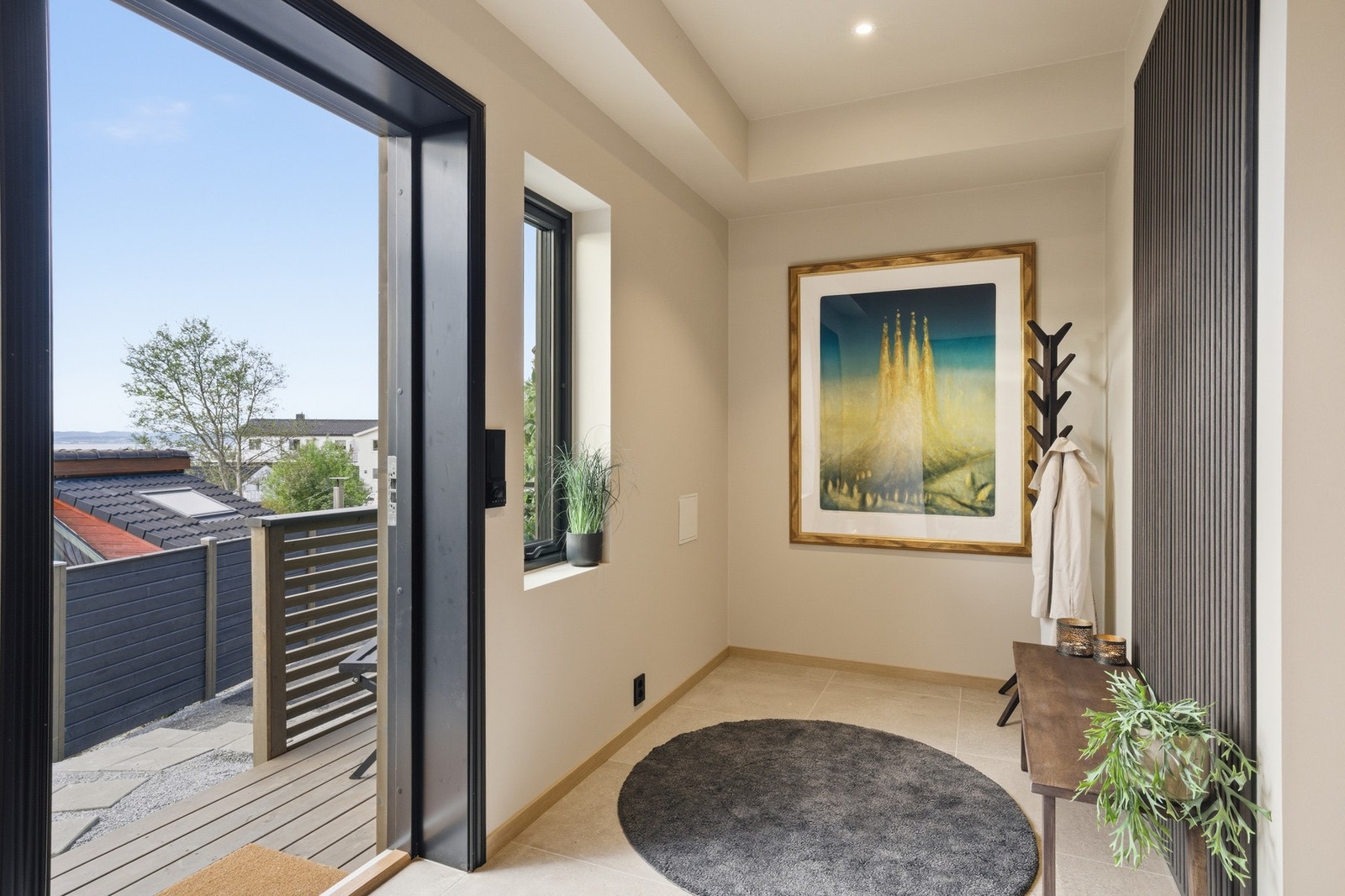 God plass til barnevogn. Galleribilde