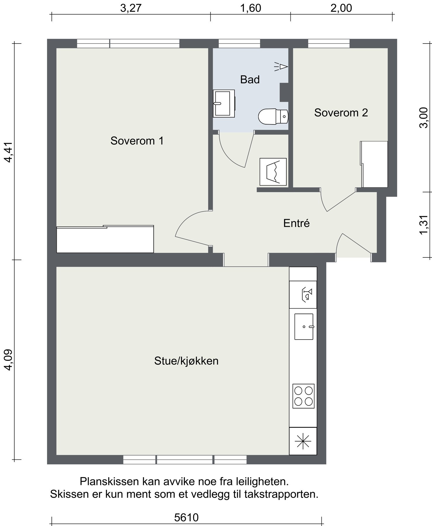 Planløsning. Galleribilde
