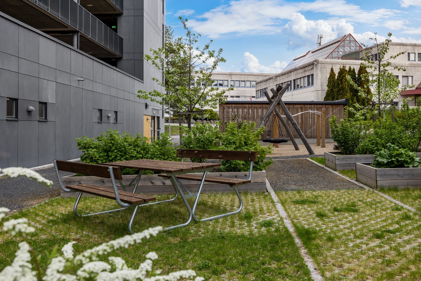 Hyggelige uteområder. Galleribilde