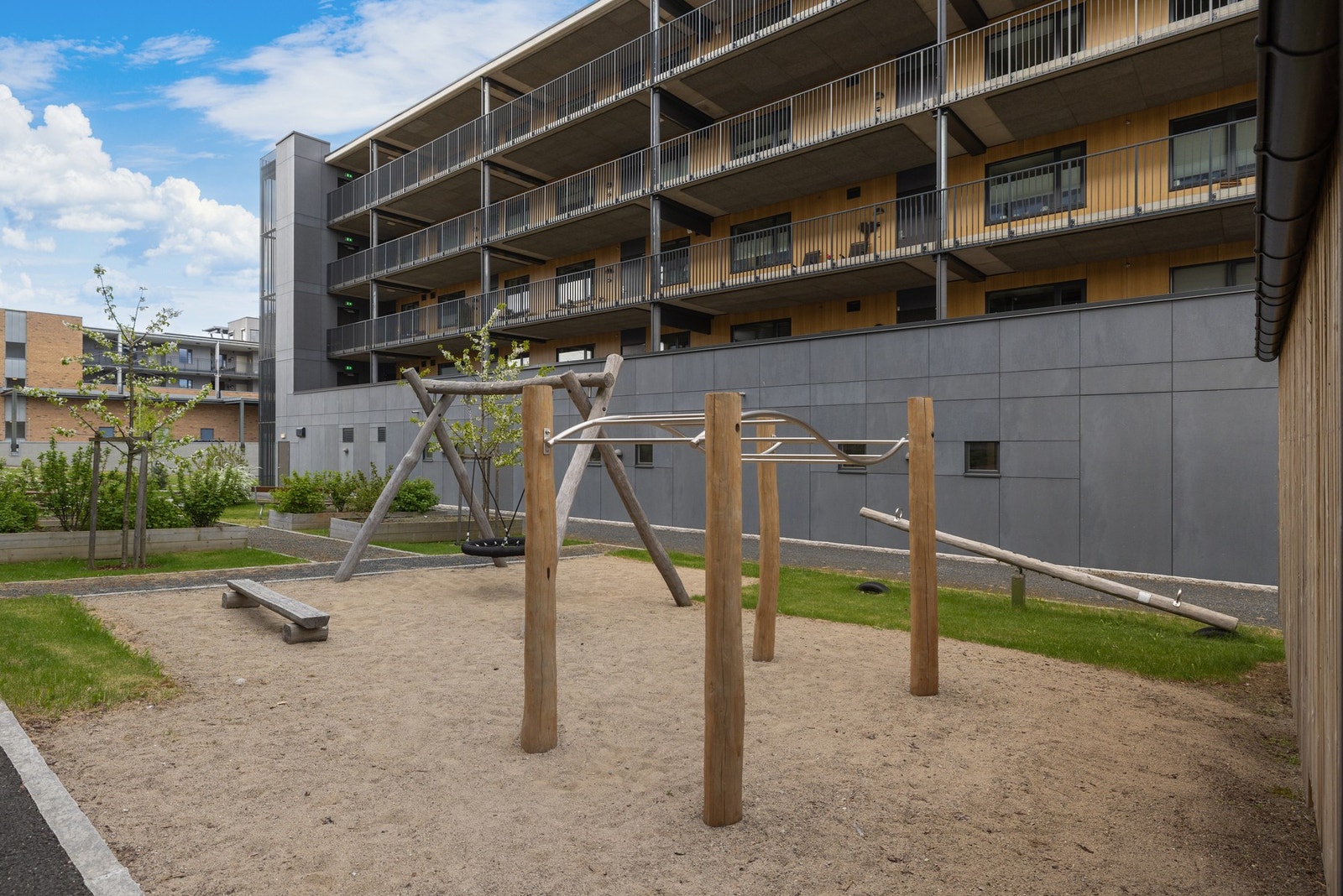 Lekeplass for barna. Galleribilde