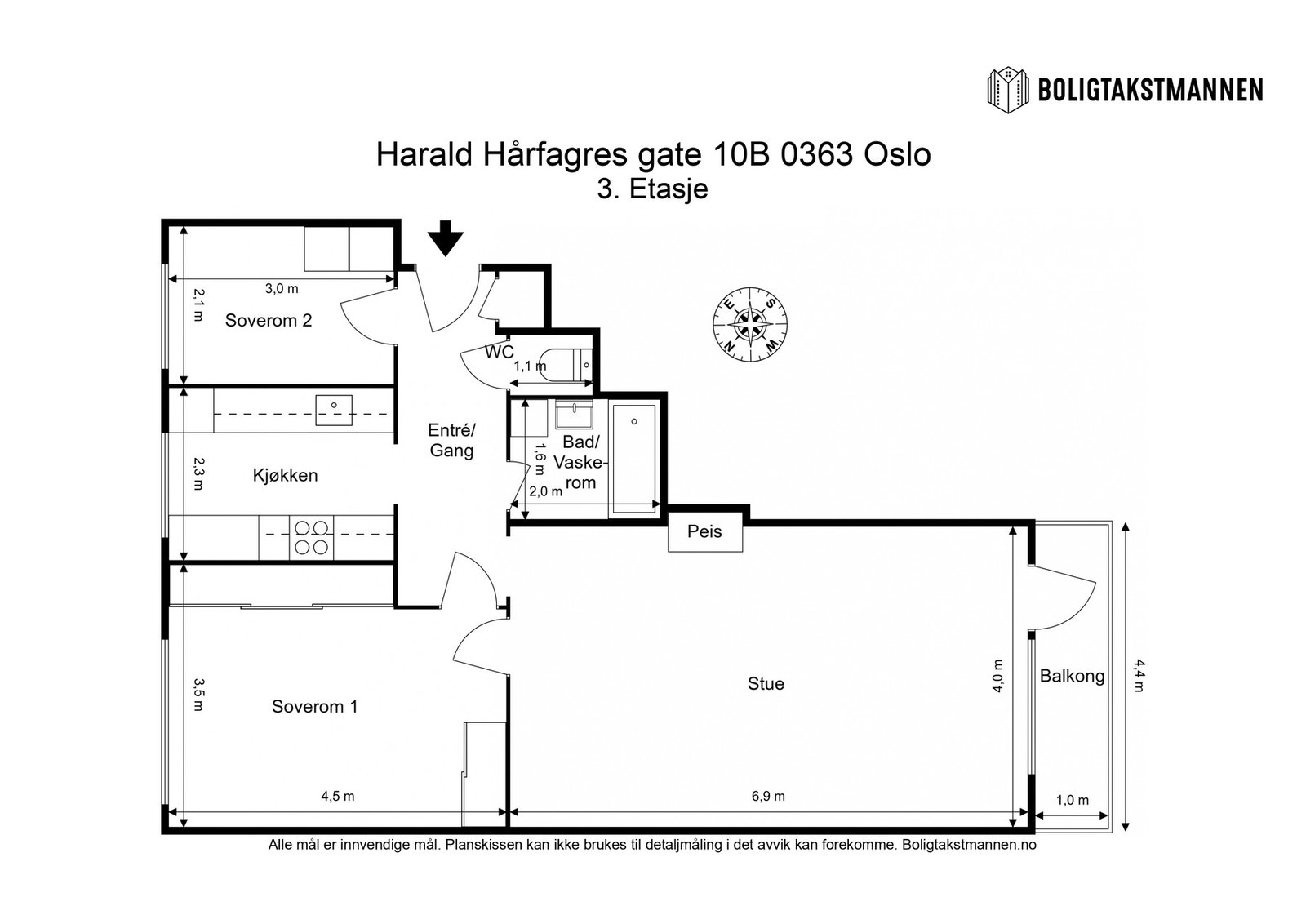 Plantegning. Galleribilde
