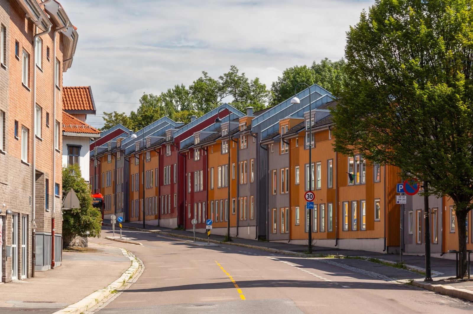 Karakteristiske gater på Vålerenga! Galleribilde