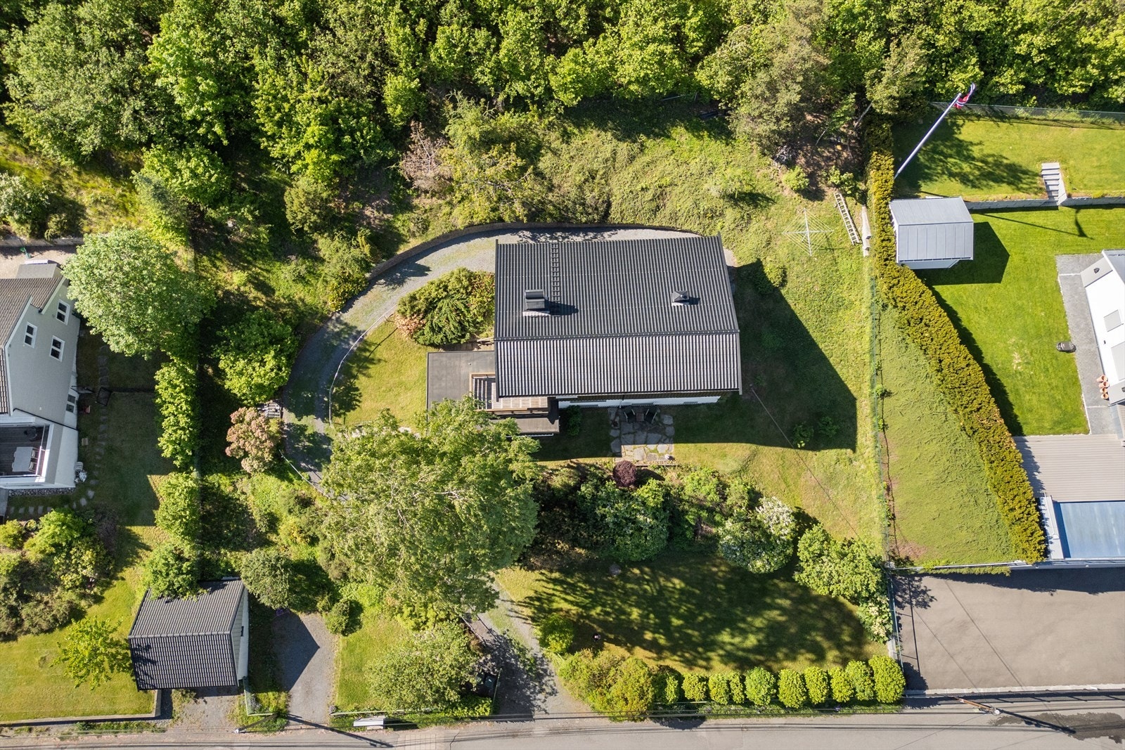 Høydefoto av eiendommen Galleribilde