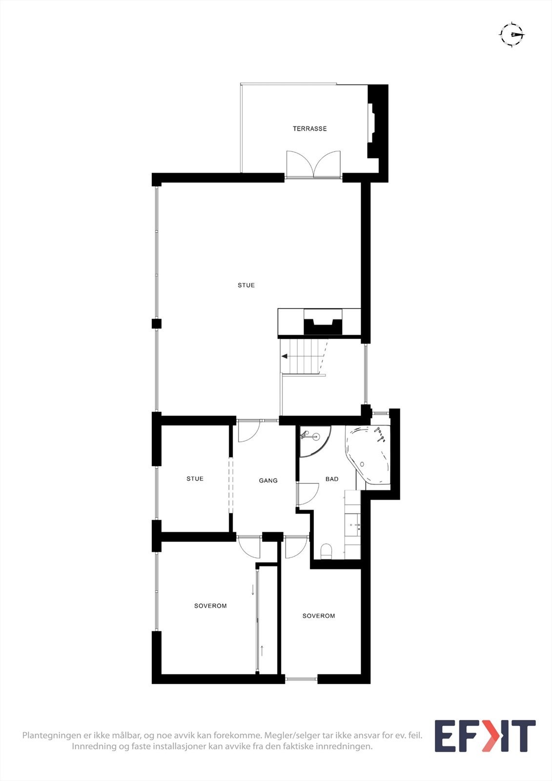 Planteikning h.etg Galleribilde