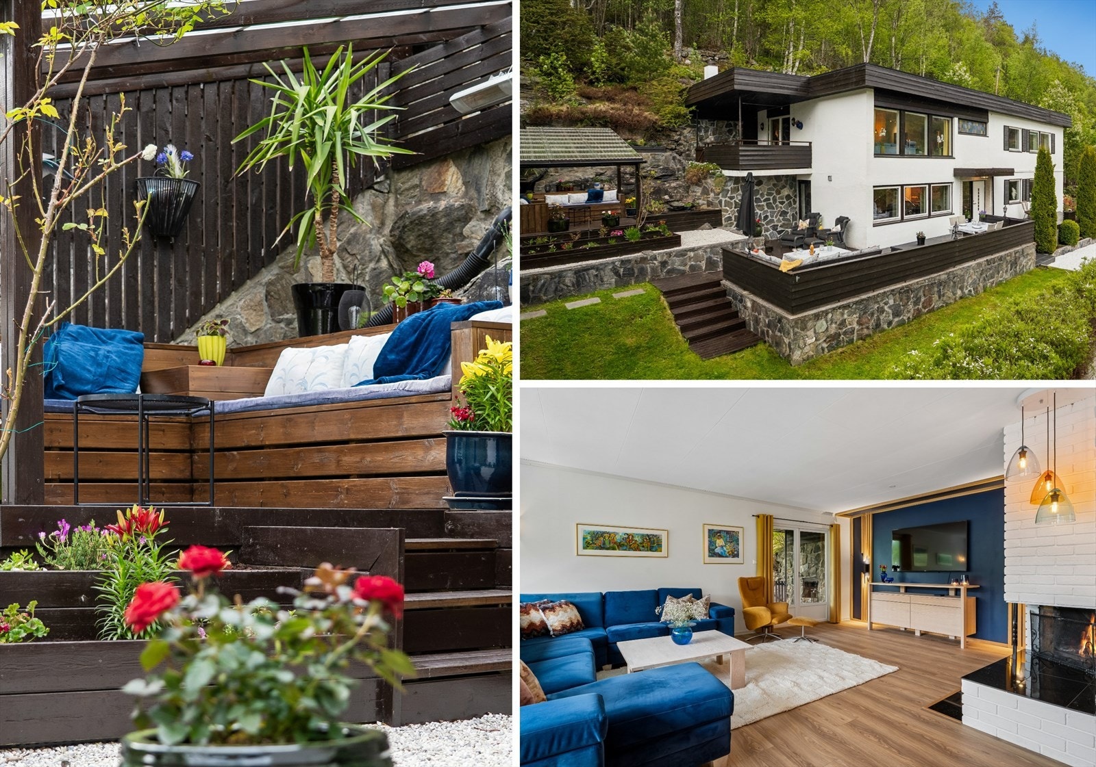 Velkomen til Vikavegen 27! Ein tiltalande, arkitektteikna einebustad med særpreg og karakter. Galleribilde