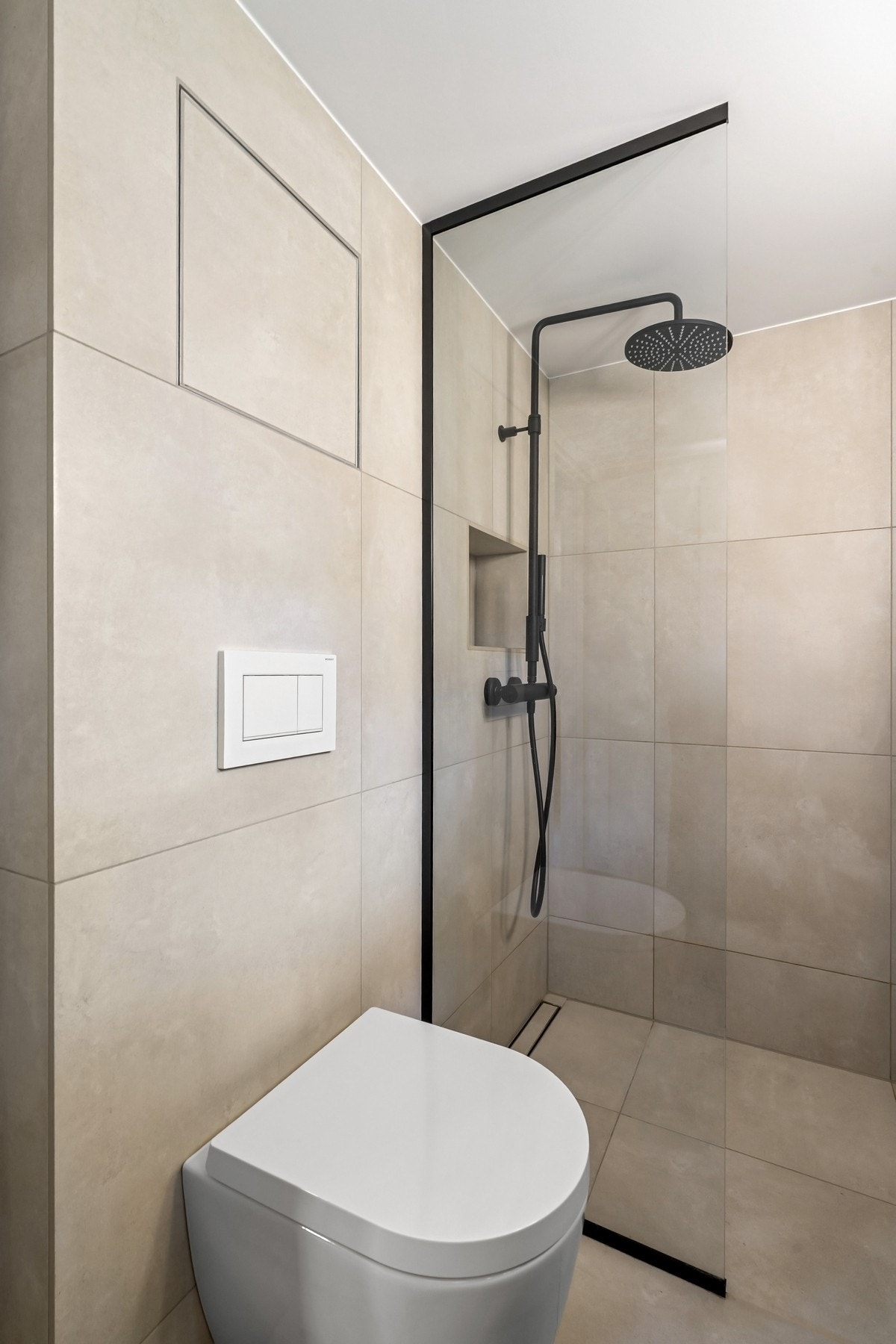 Bad/wc i kjeller. Galleribilde