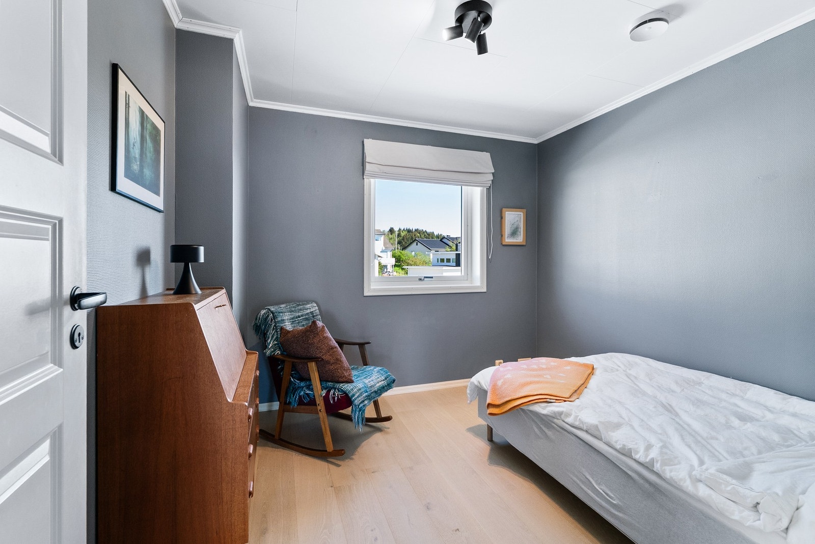 Det tredje soverommet egner seg godt som barnerom, gjesterom eller kontor. Galleribilde