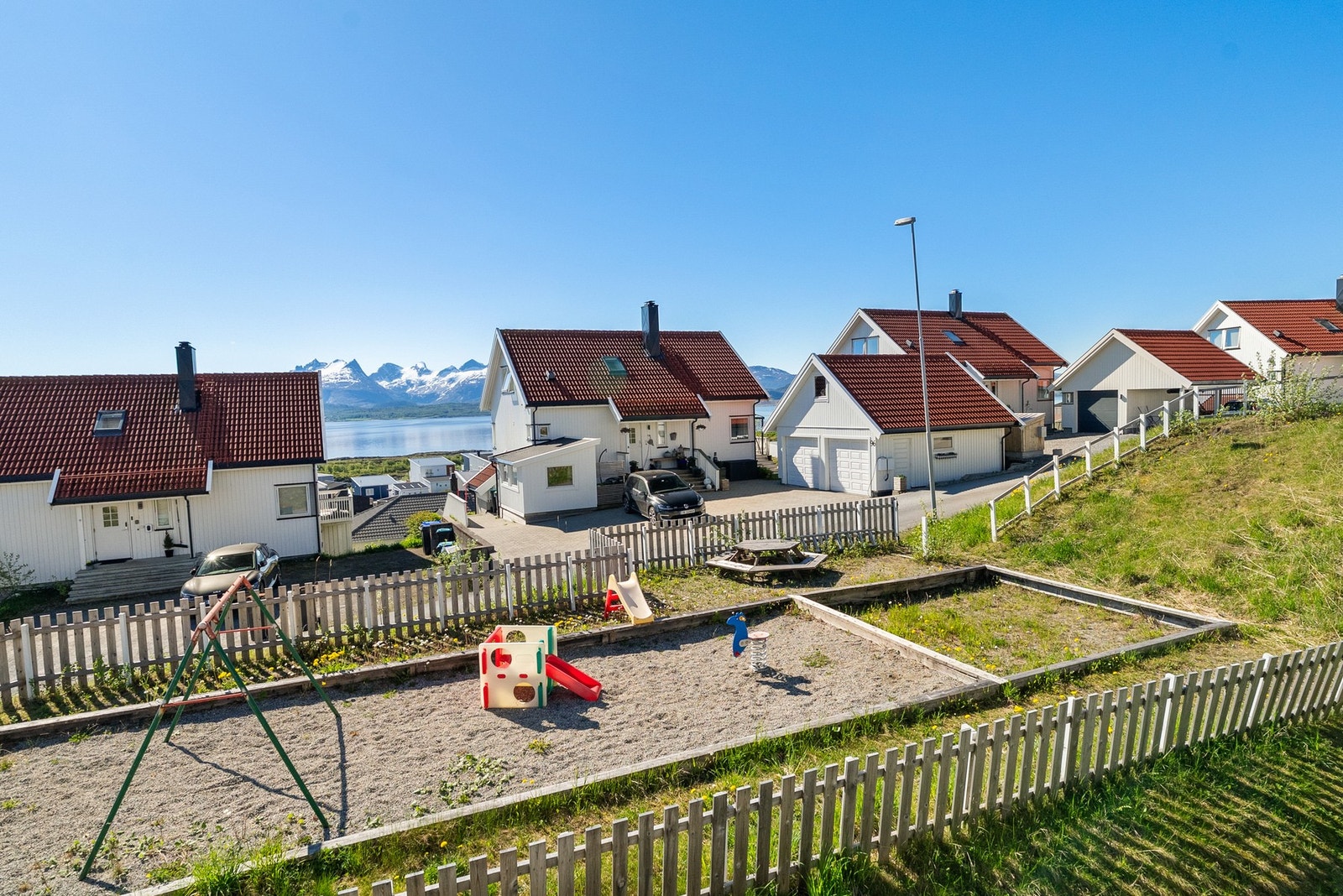 Utsikt fra balkong Galleribilde