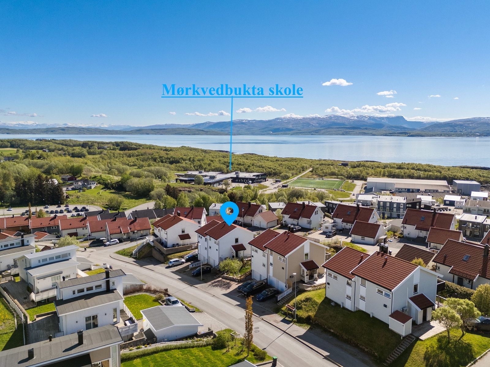 Barnevennlig og nyere boligområde med kort vei til Mørkvedbukta skole og flotte turområder Galleribilde