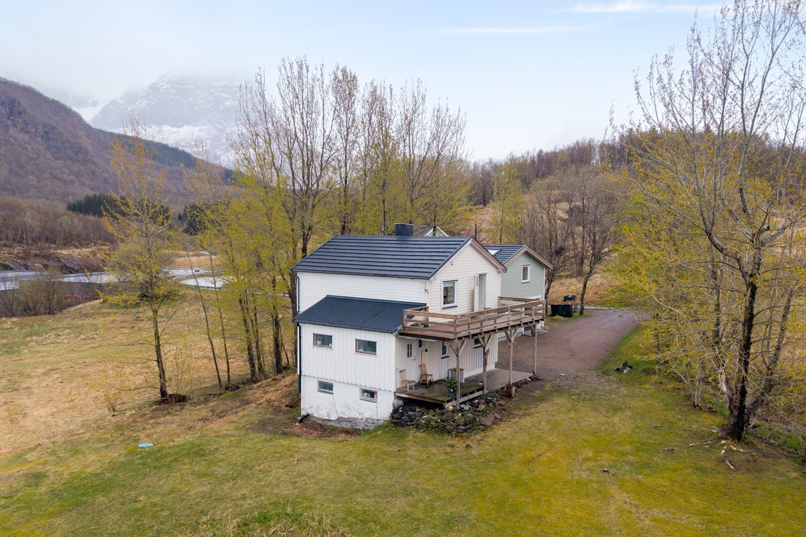 Dronefoto Galleribilde