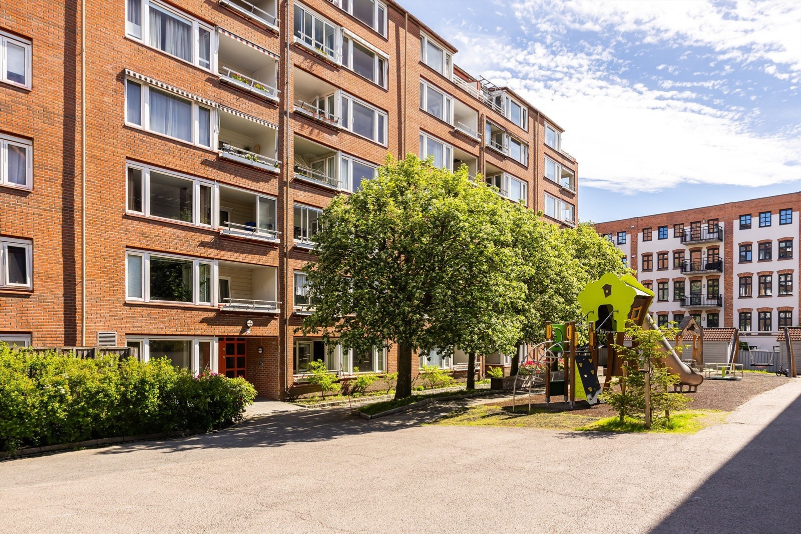 Sameiet har fine opparbeidede fellesområder. Galleribilde