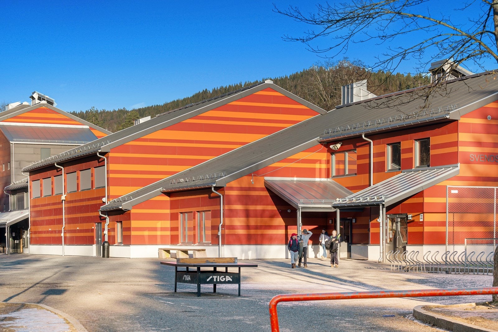 Kort vei til Svendstuen skole. Galleribilde