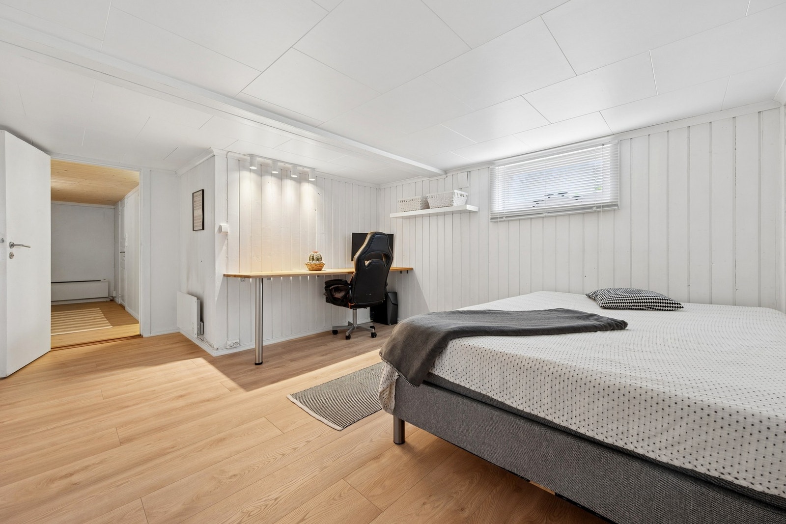 Rommene er lette å møblere og byr på en lun og behagelig atmosfære. Galleribilde