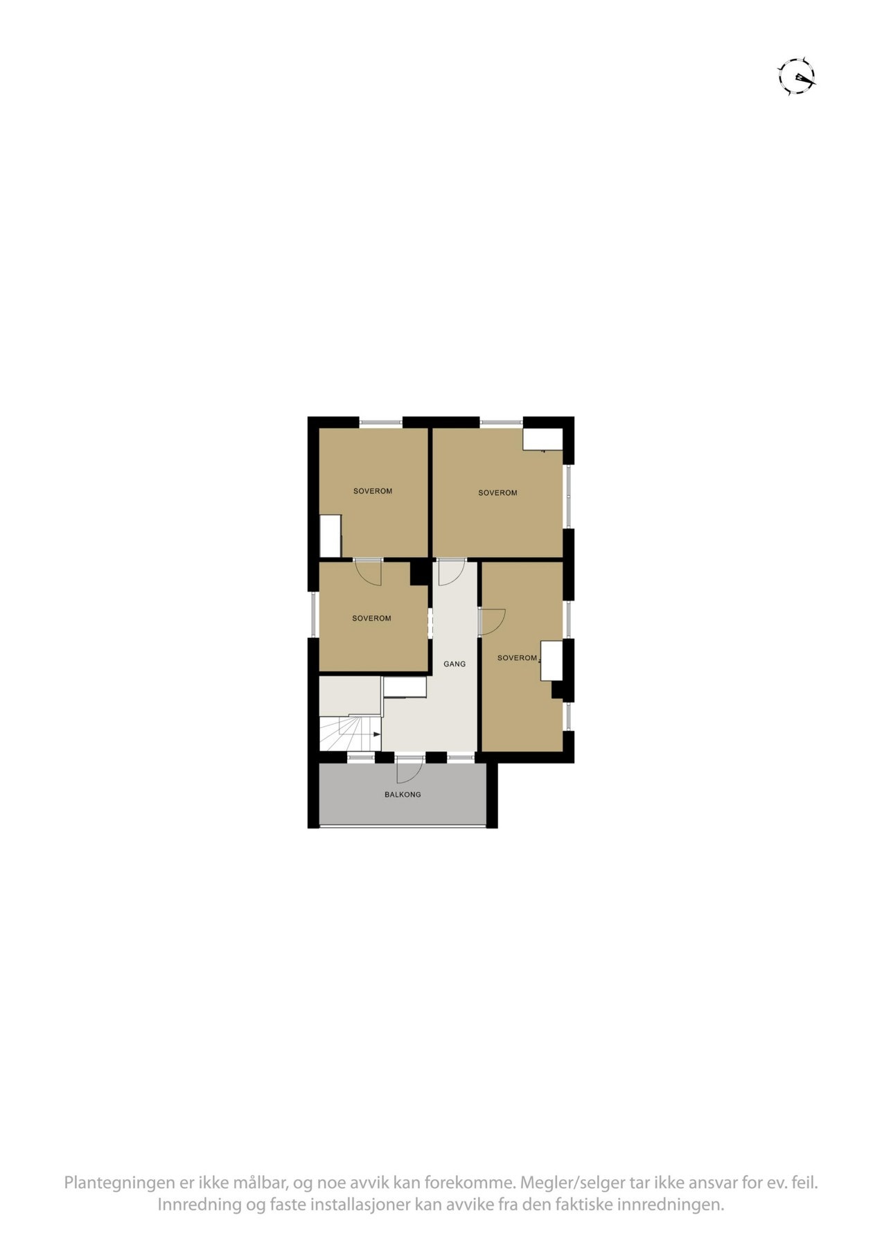 Plantegning 2.etasje Galleribilde
