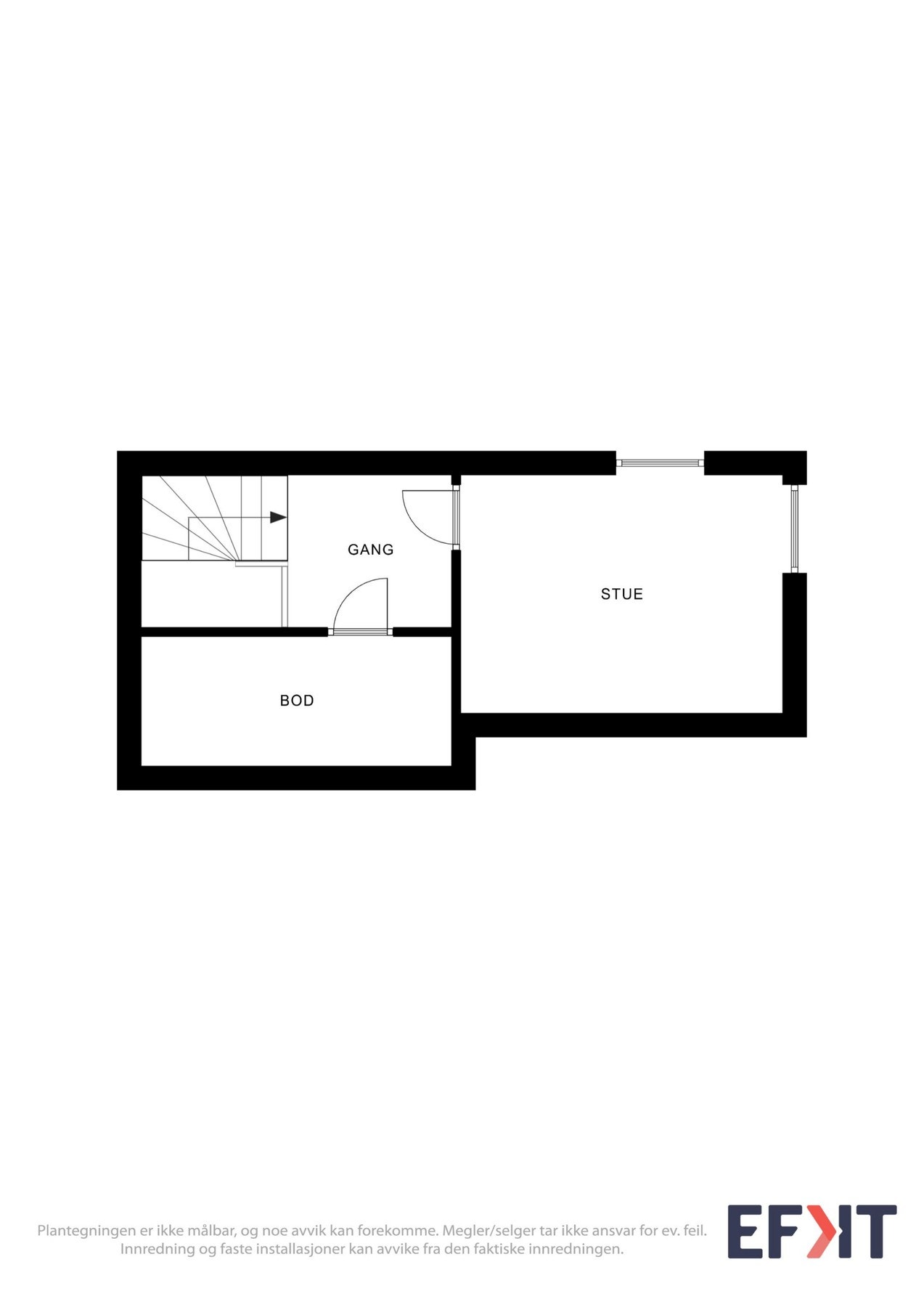Plantegninger 2.etg Galleribilde