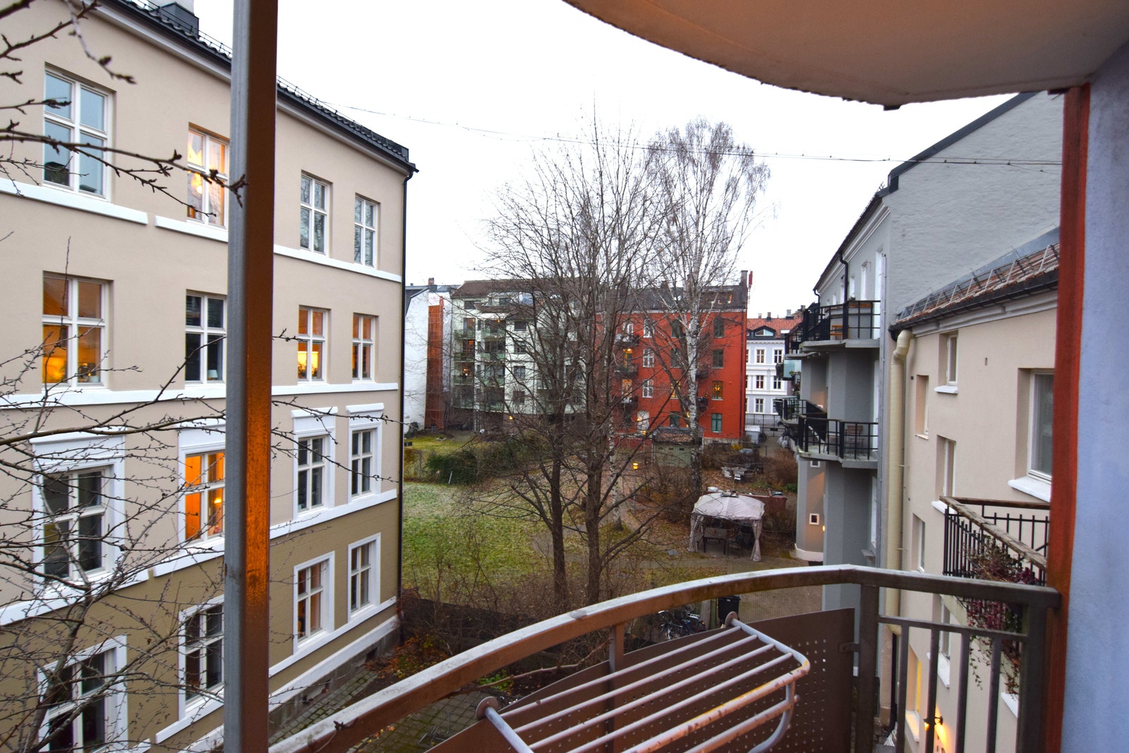 Balkong. Galleribilde