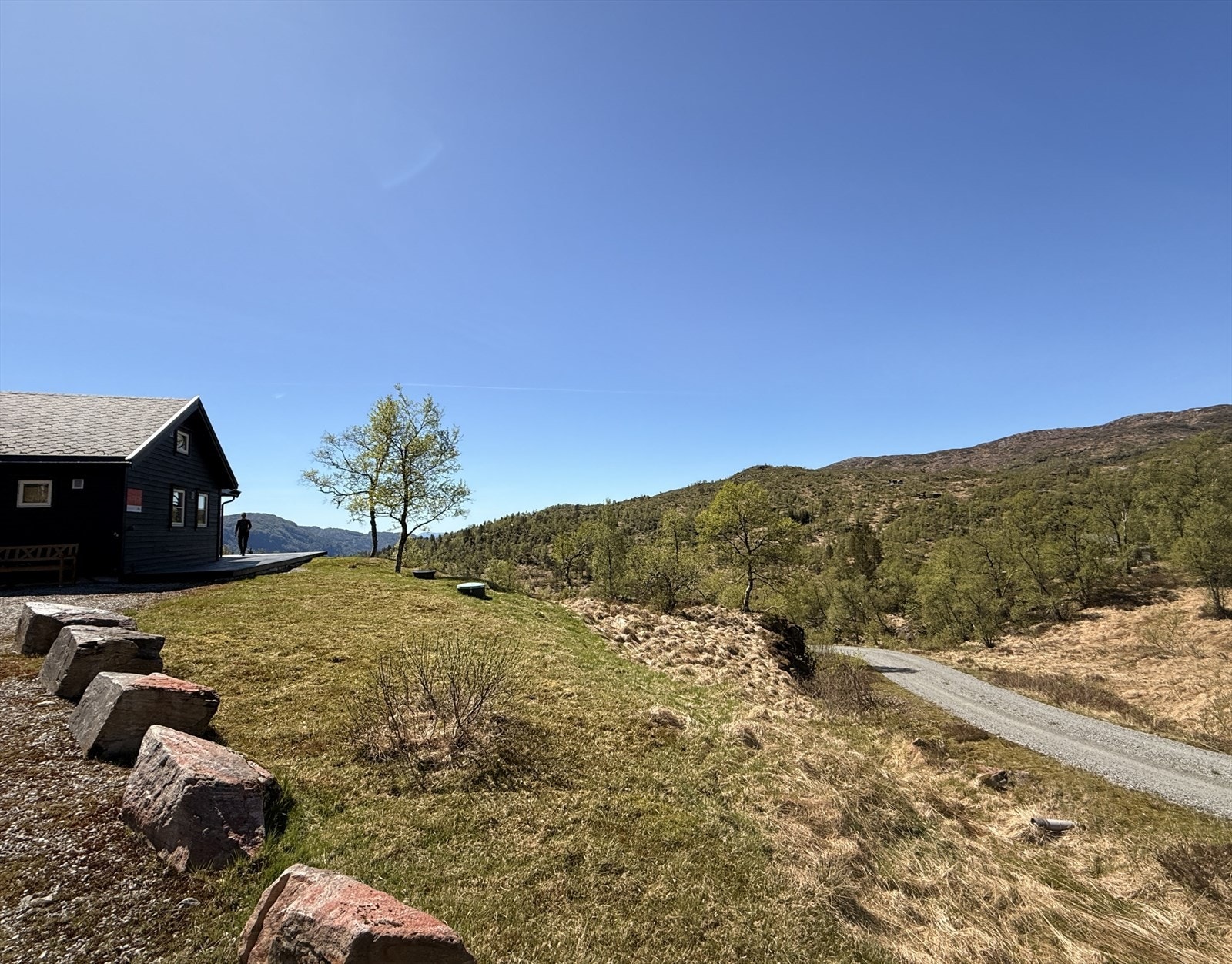 Åpen og flott utsikt Galleribilde