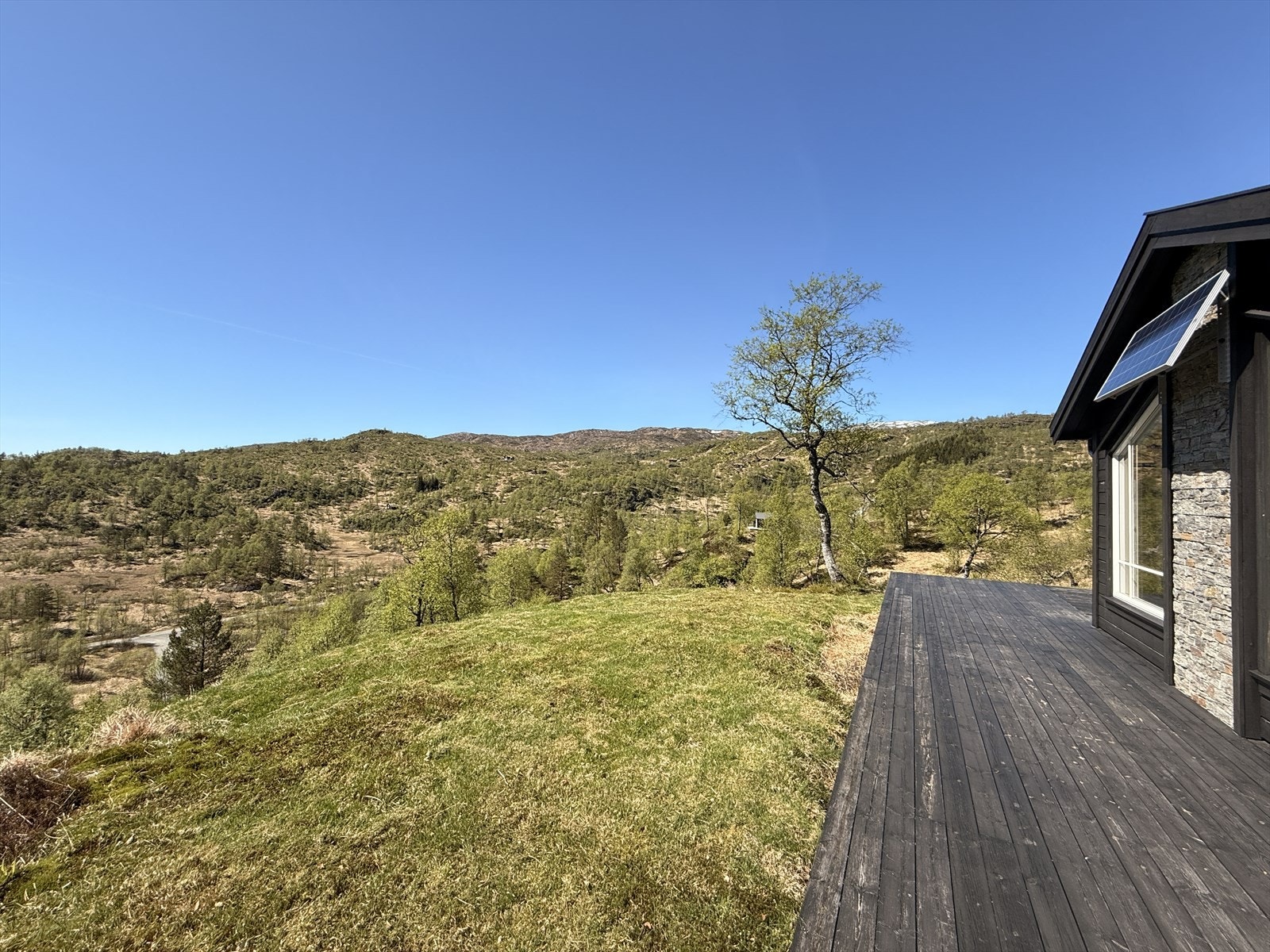 Åpen og flott utsikt Galleribilde