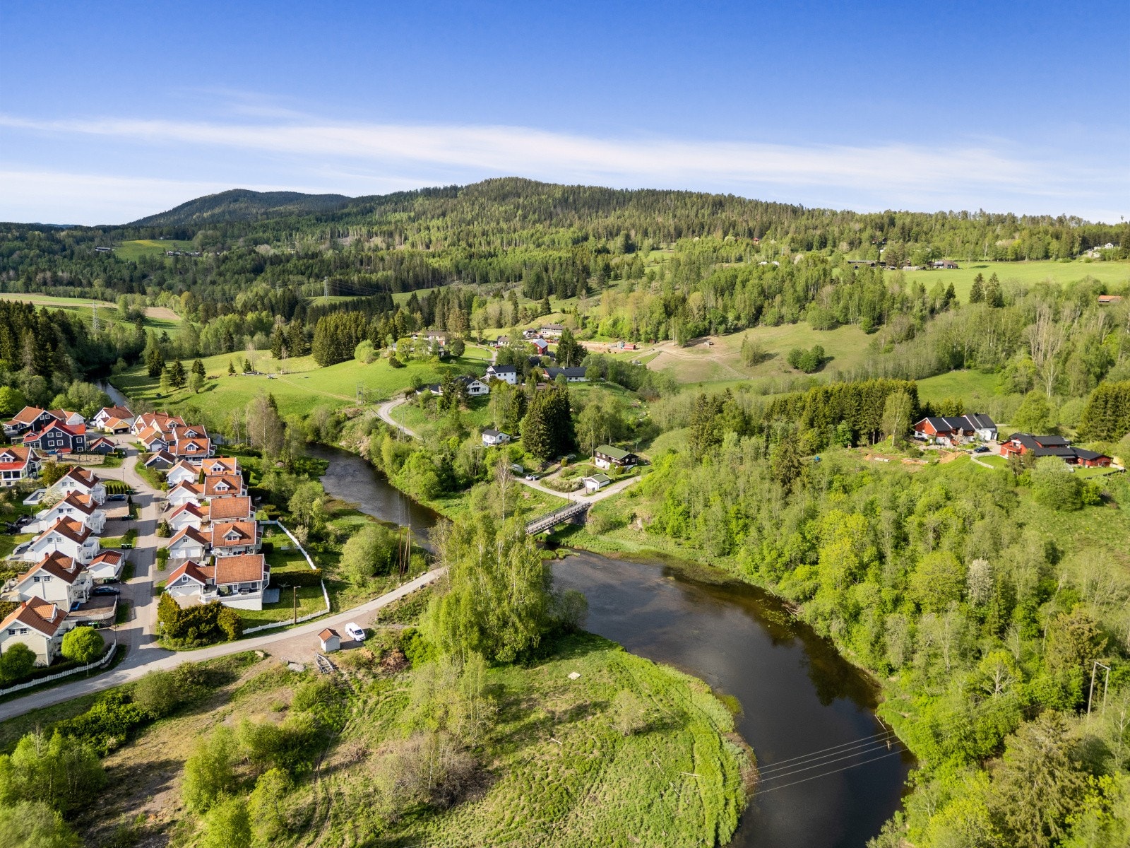 Slattum ballplass ligger kun et par minutters gange unna. Galleribilde