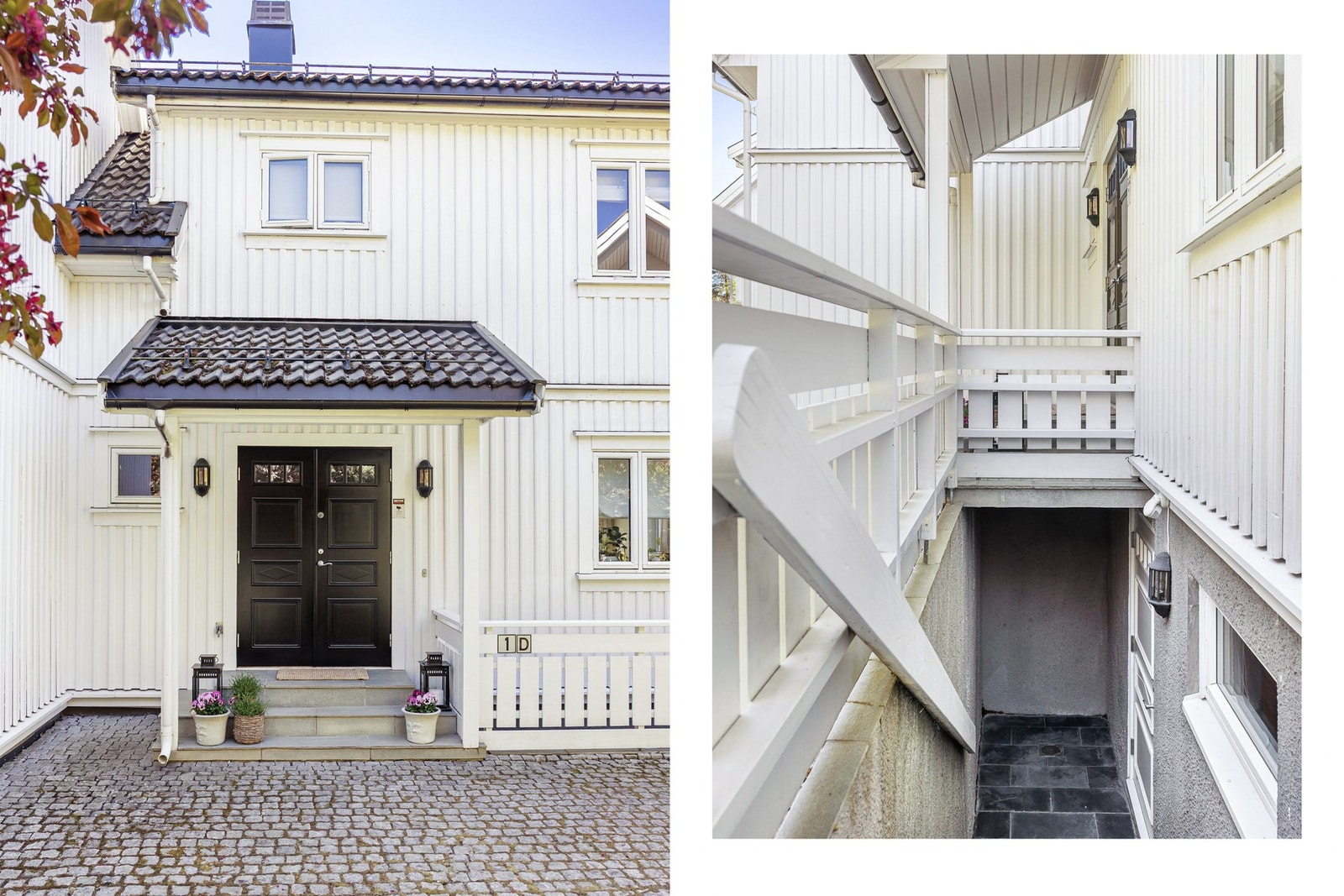 Kjelleretasjen har egen inngang, noe som gir en svært praktisk adkomst i hverdagen. Galleribilde