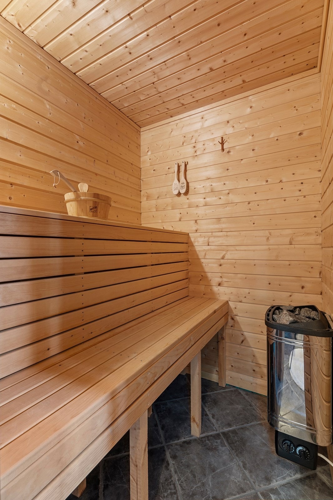 Her er det også en badstu. Galleribilde