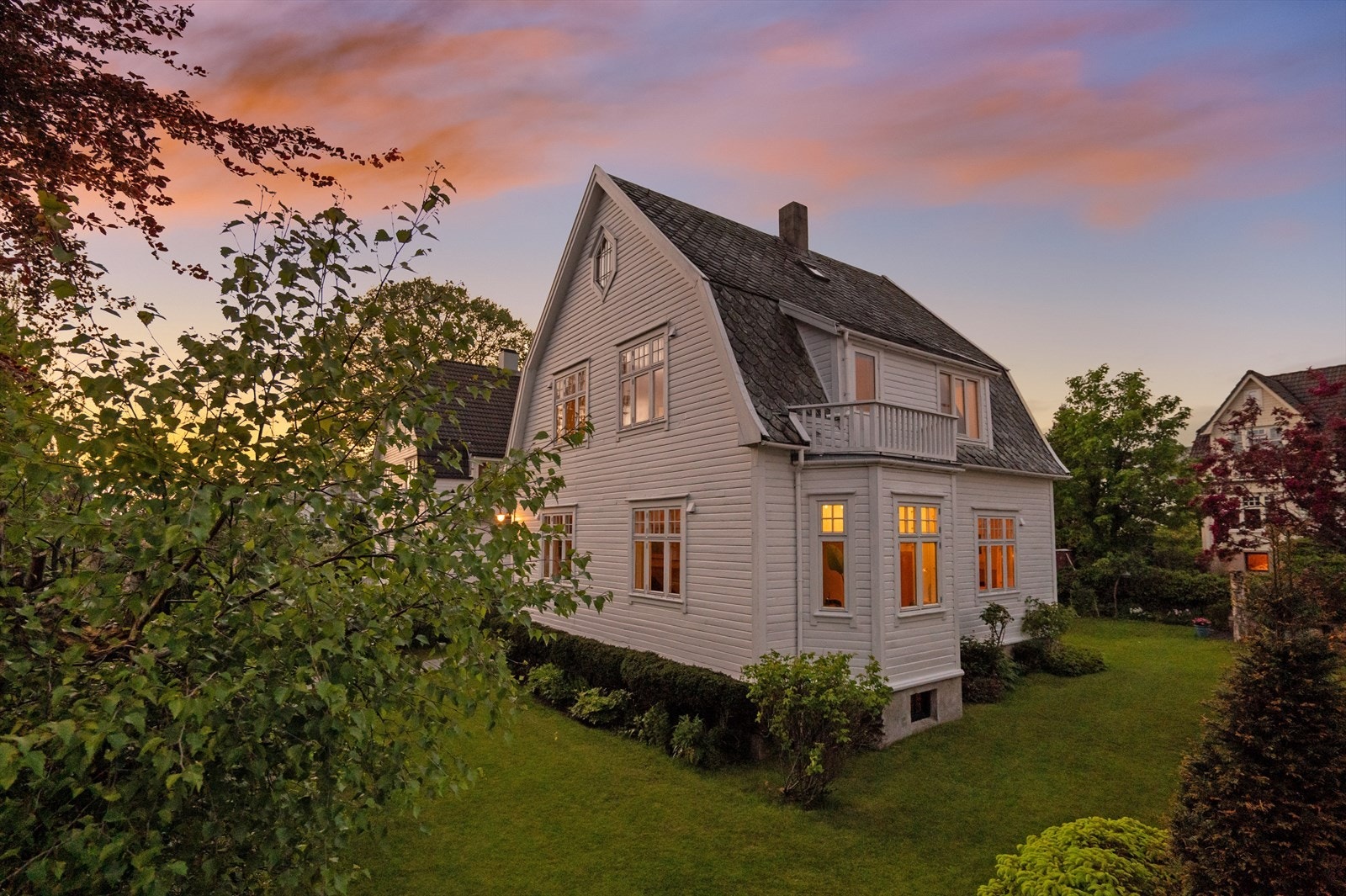 Eiendommen har gode solforhold. Galleribilde